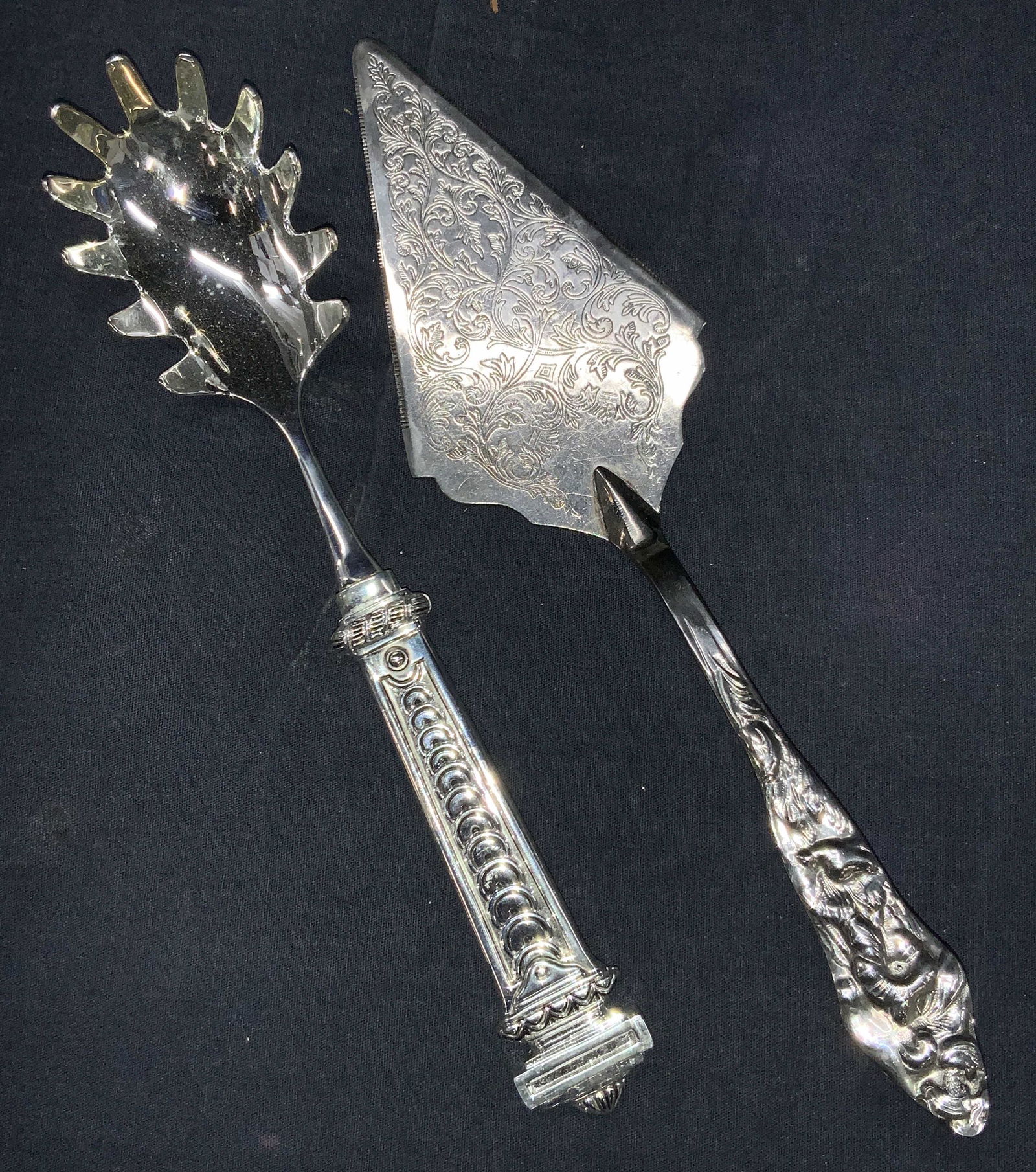 Godinger & Raimond Ornate Etched Kitchen Utensils (1 of 7)