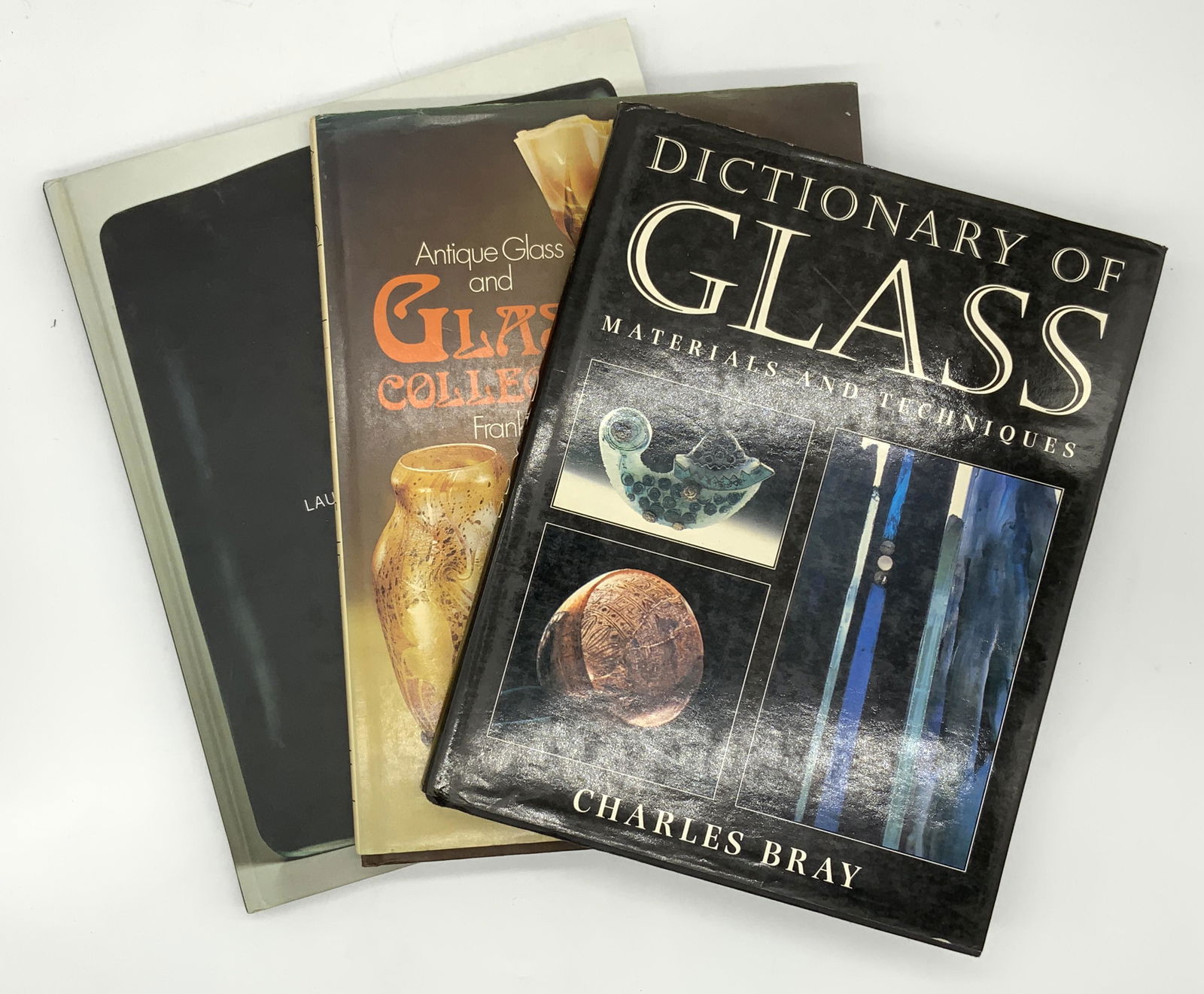 Lot of 3 Art Glass Coffee Table Books (1 of 7)