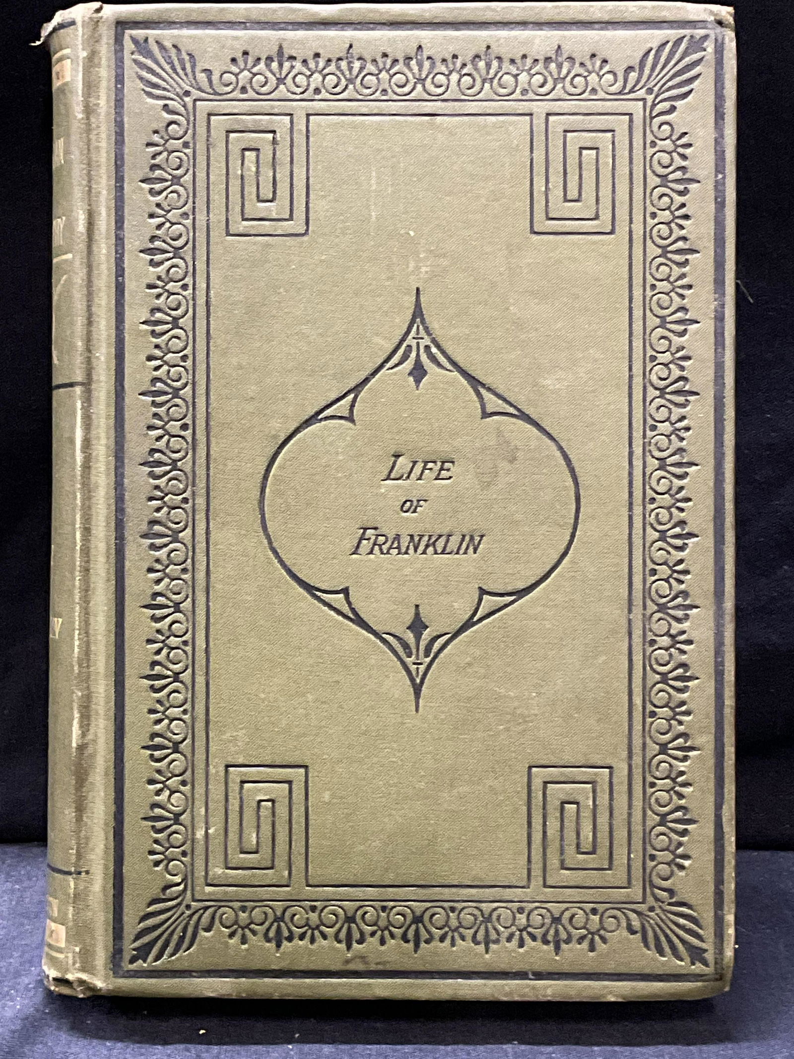 LIFE OF FRANKLIN Biography Book 1884 (1 of 10)