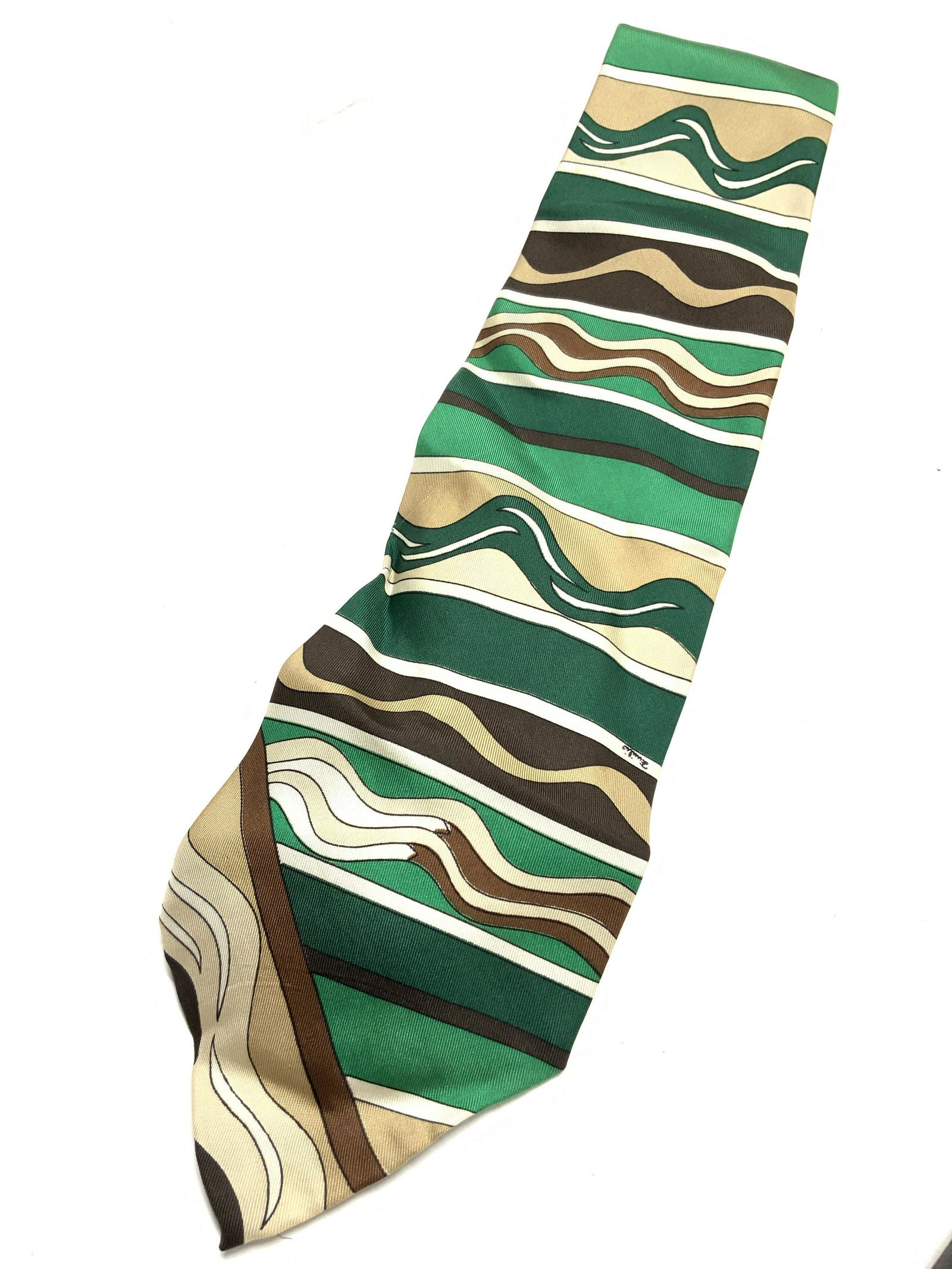 EMILIO PUCCI 100% Silk Tie, Italy. (1 of 7)
