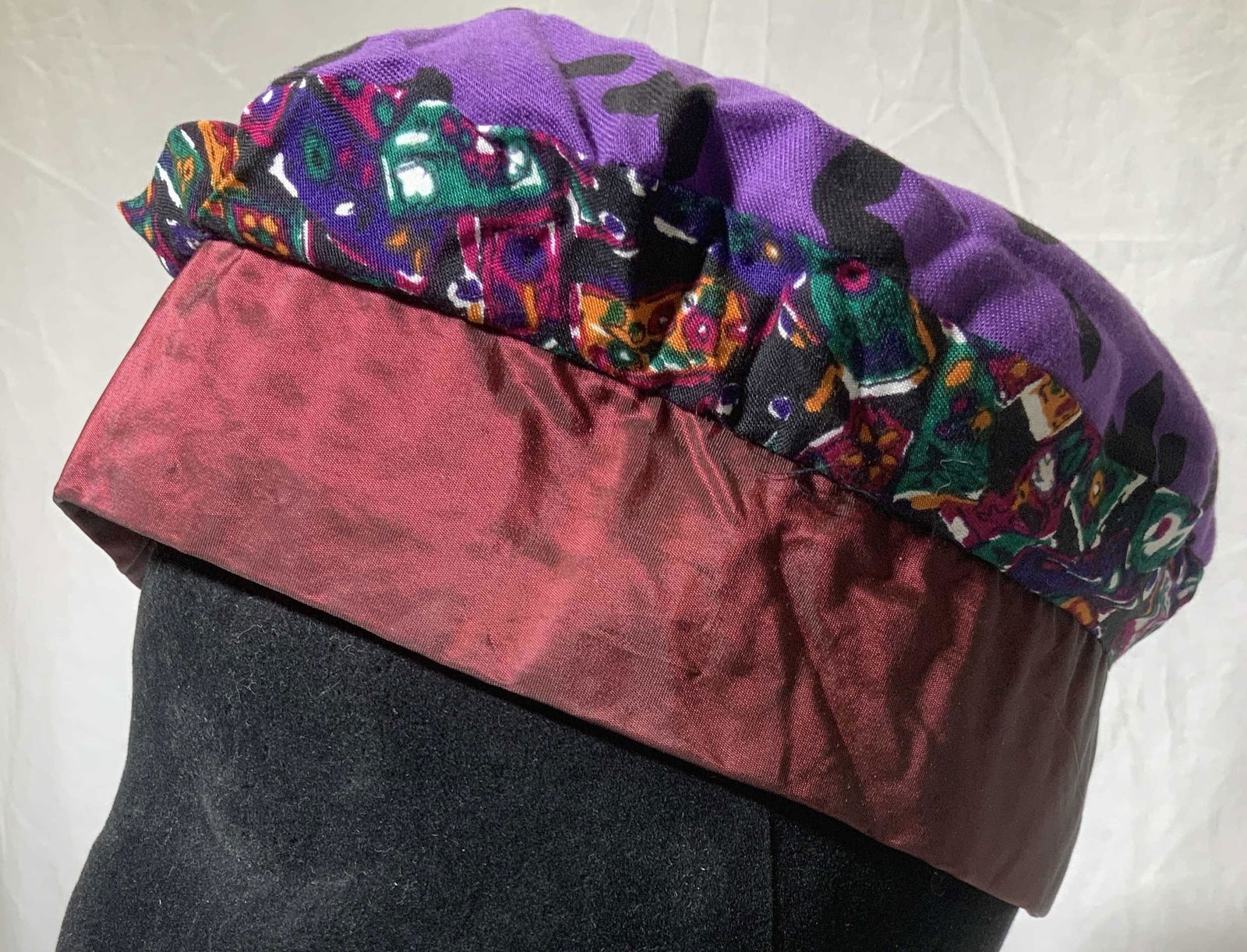 KENTE KUFI African Style Reversible Hat (1 of 6)