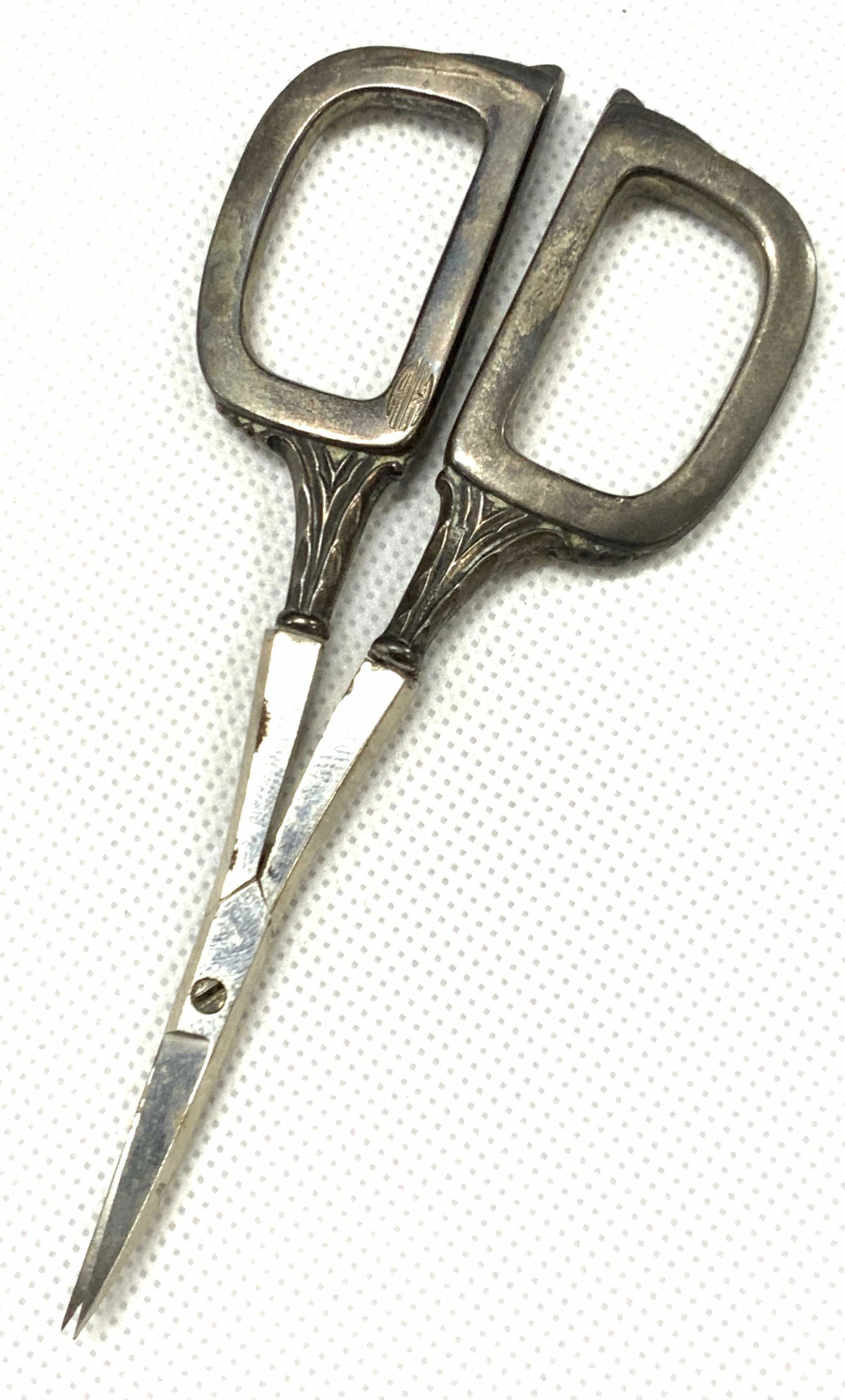 Vintage Sterling Silver Scissors (1 of 6)