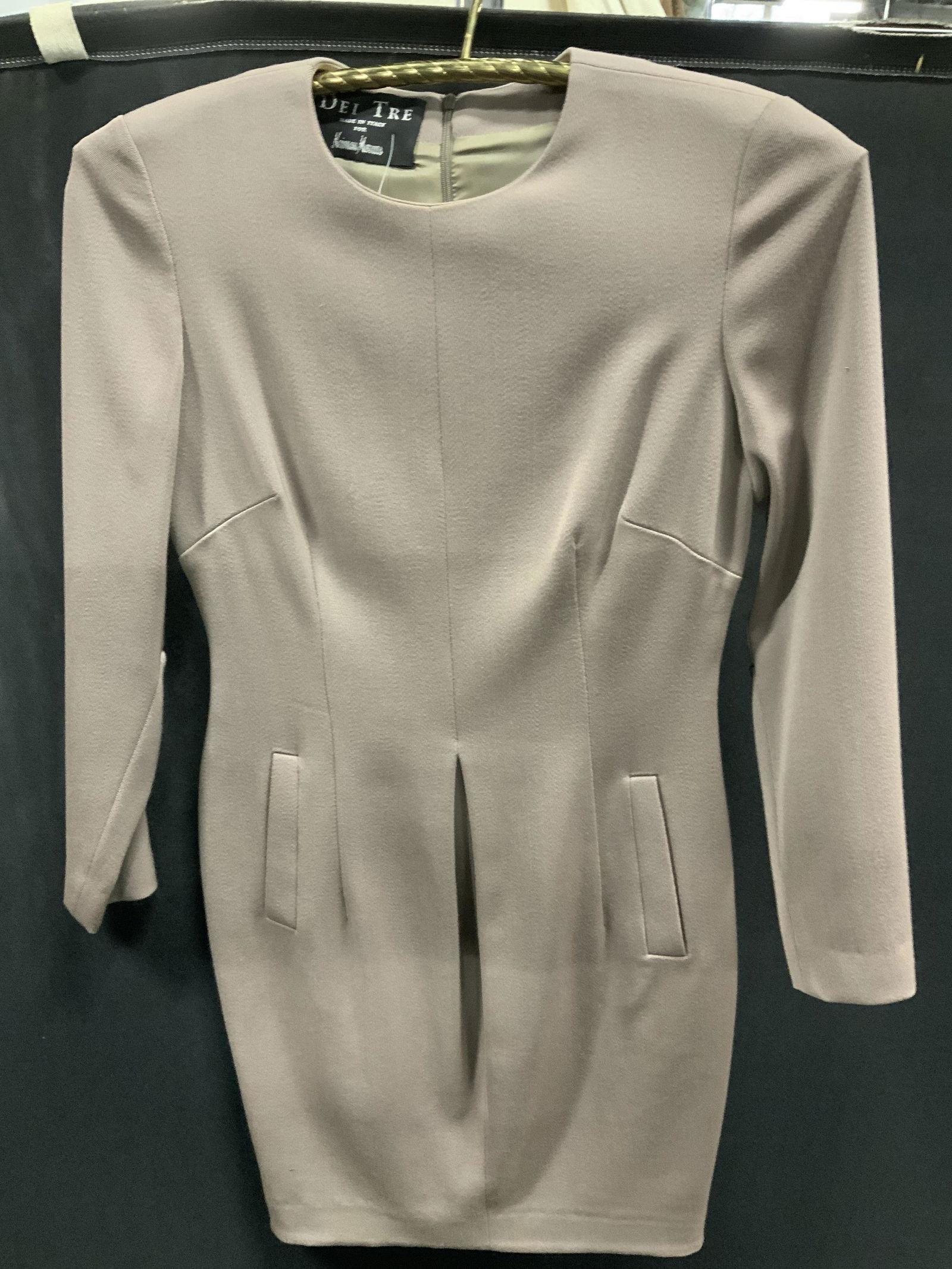 DEI TRE for Neiman Marcus Vtg Wool Dress, Italy (1 of 7)