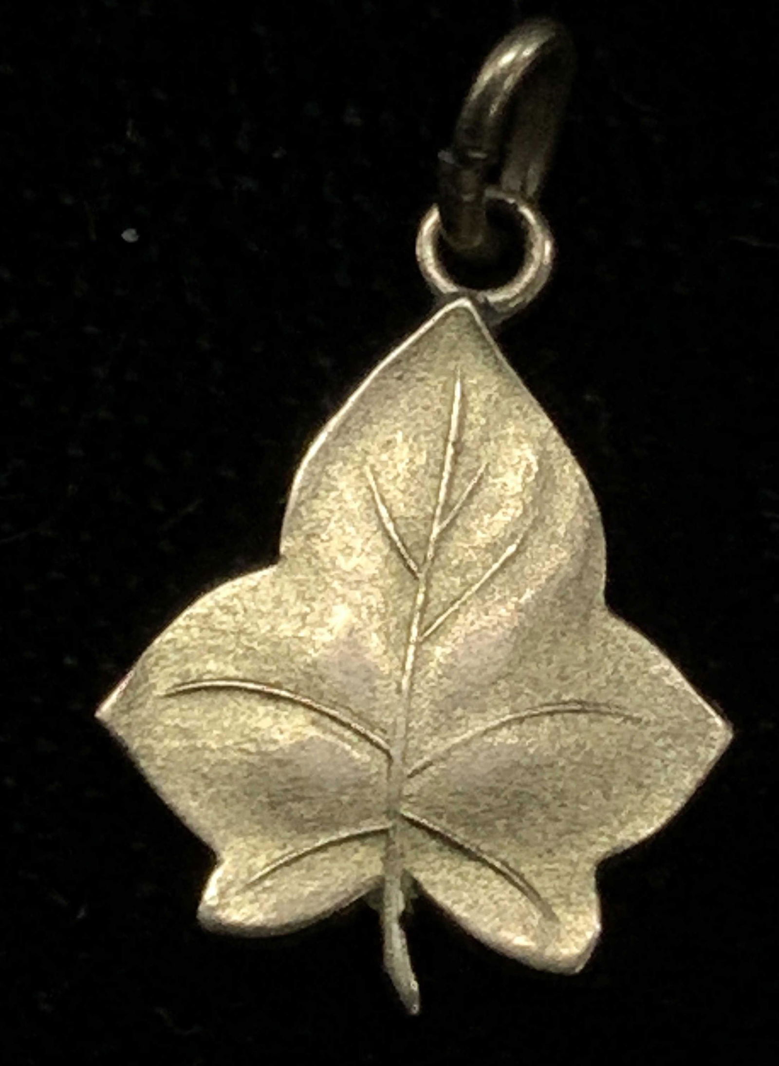 10 K Gold Leaf Necklace Charm (1 of 5)