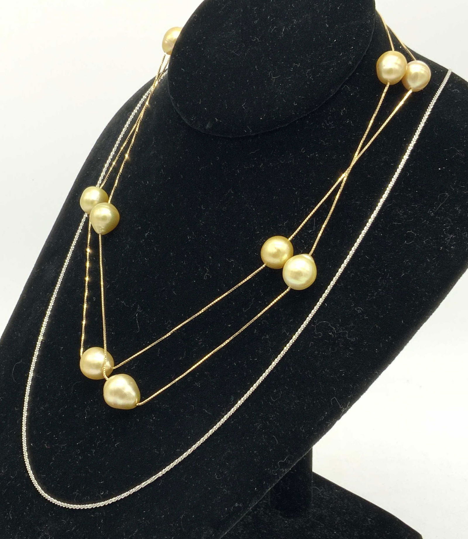 Lot 3 MILOR 14K GOLD Chain Necklace, More, IT (1 of 9)