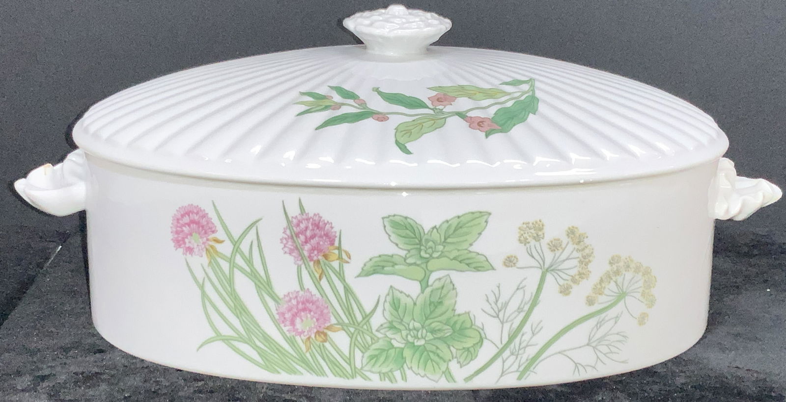 JSC Herbs & Spices Porcelain Serving Dish (1 of 8)