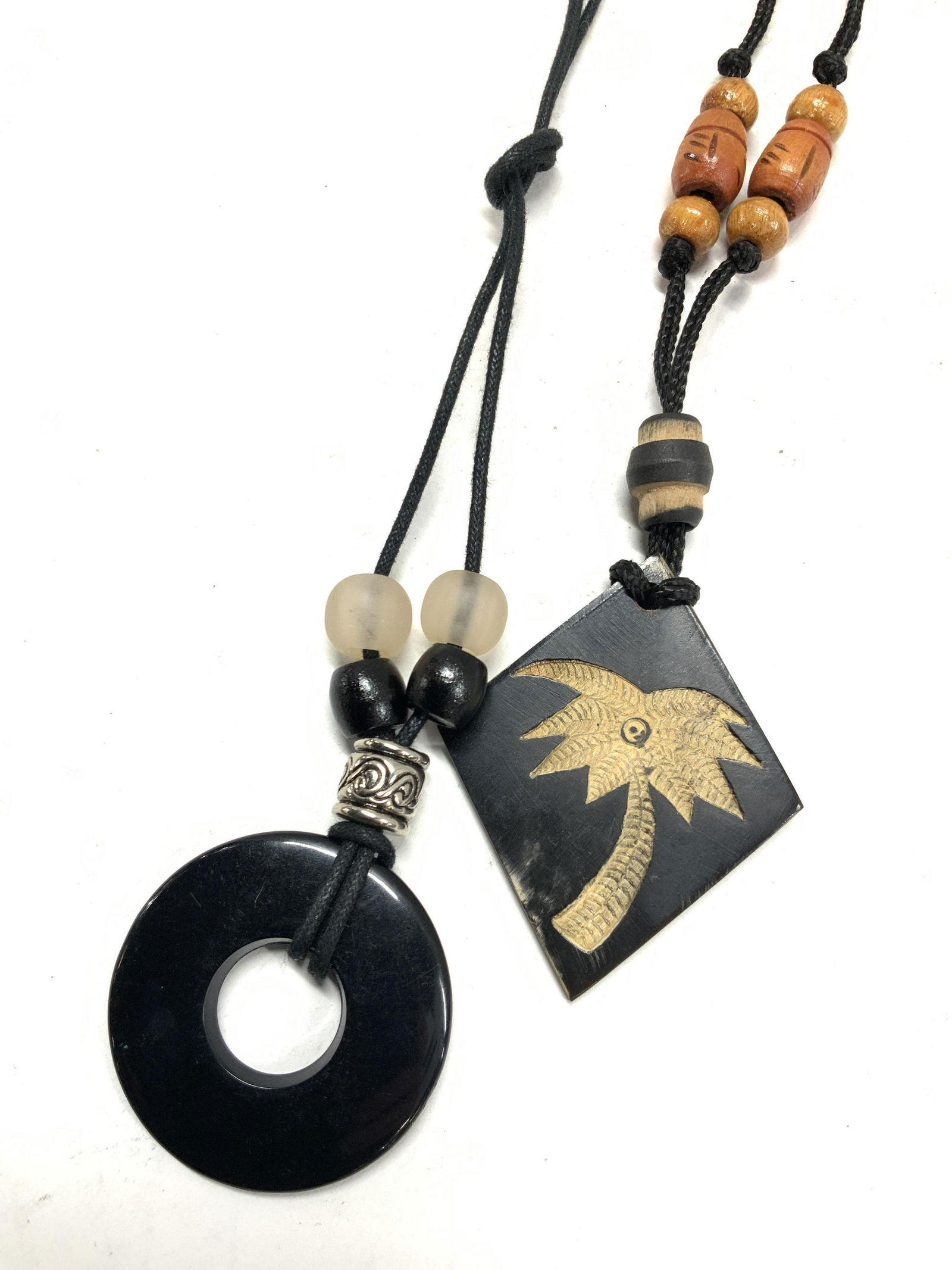 2 Hand Crafted Tribal Style Necklaces (1 of 5)