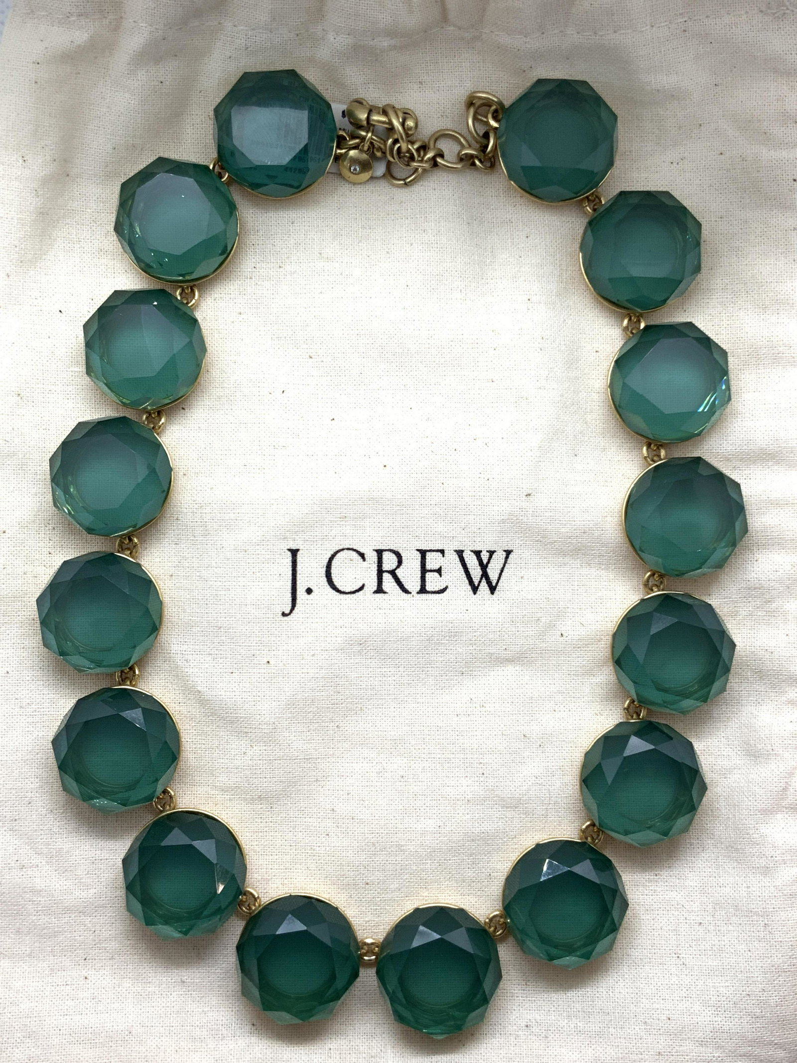 J.CREW Signed Chunky Chocker Necklace NWT (1 of 5)