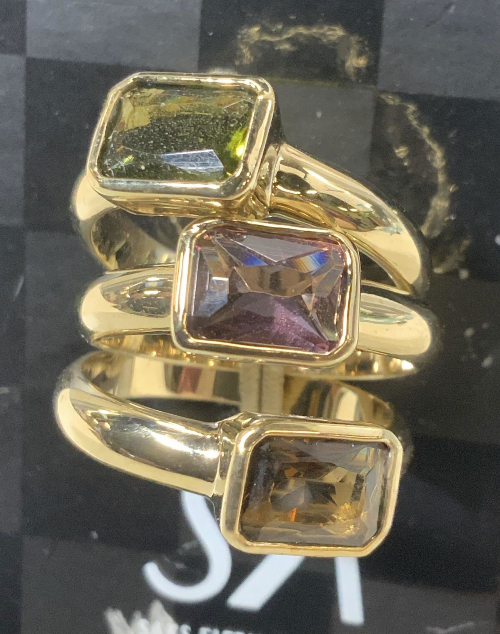 Saks Fifth Avenue Stackable Rings Set 3 (1 of 3)