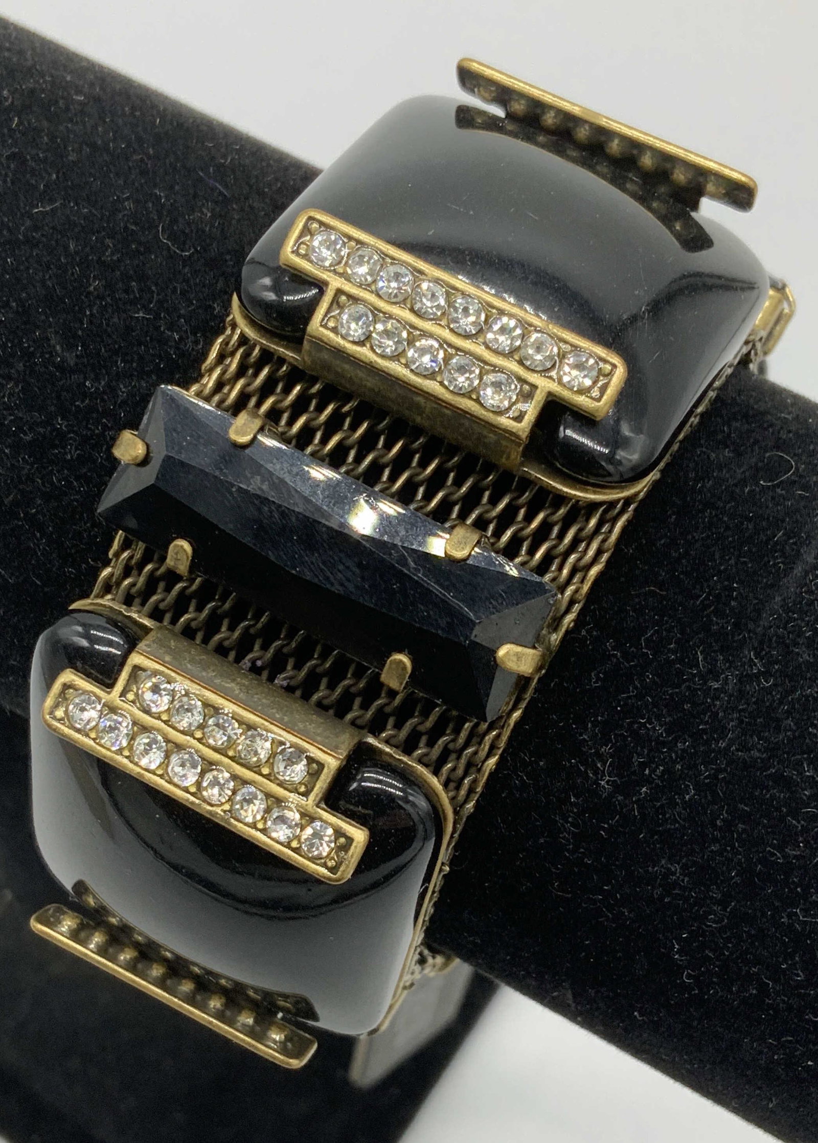 J. Crew Chunky Cocktail Bracelet, nwt + pouch (1 of 4)