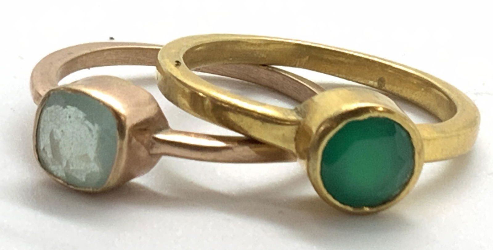 Group Lot 2 Stackable Costume Rings (1 of 4)