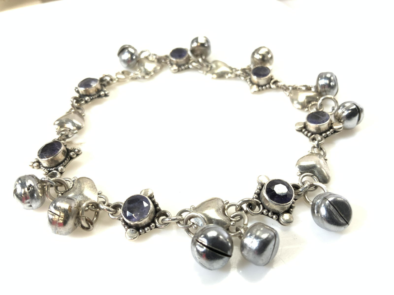 Sterling Silver Jingle Charm Bracelet (1 of 6)