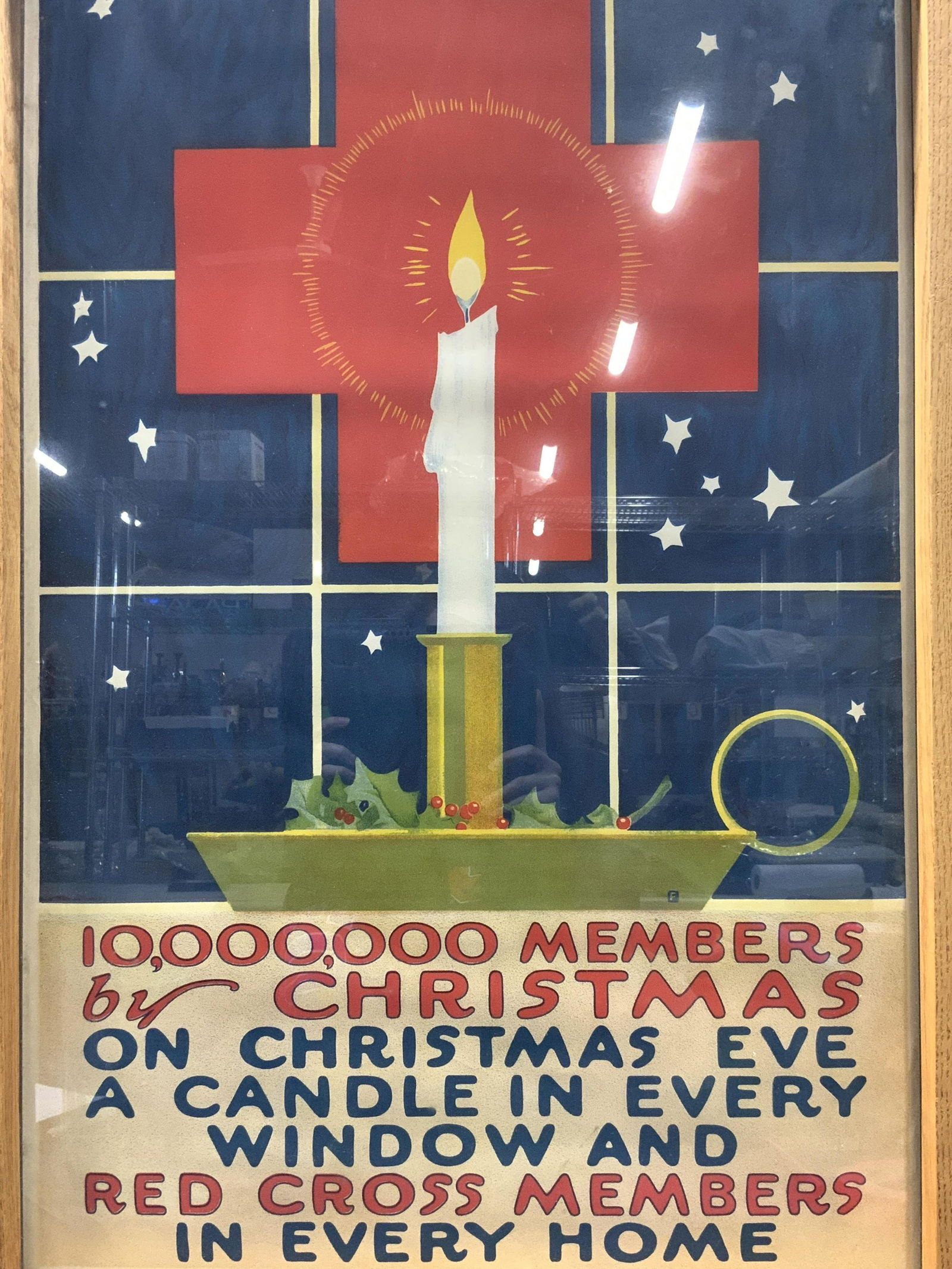 C.B. FALLS 10,000,000 Members by Christmas Litho. (1 of 10)