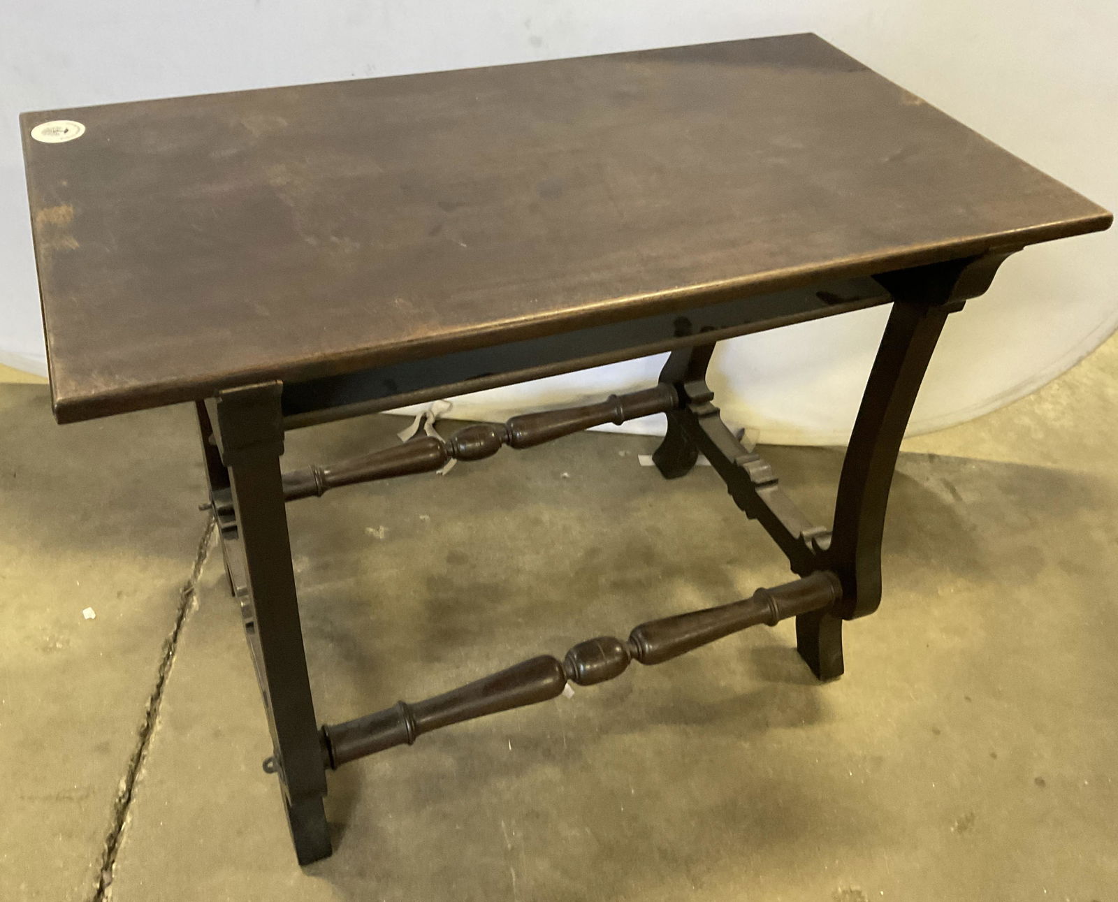 Vintage Wooden Desk Table, Hand Carved Detailing (1 of 13)