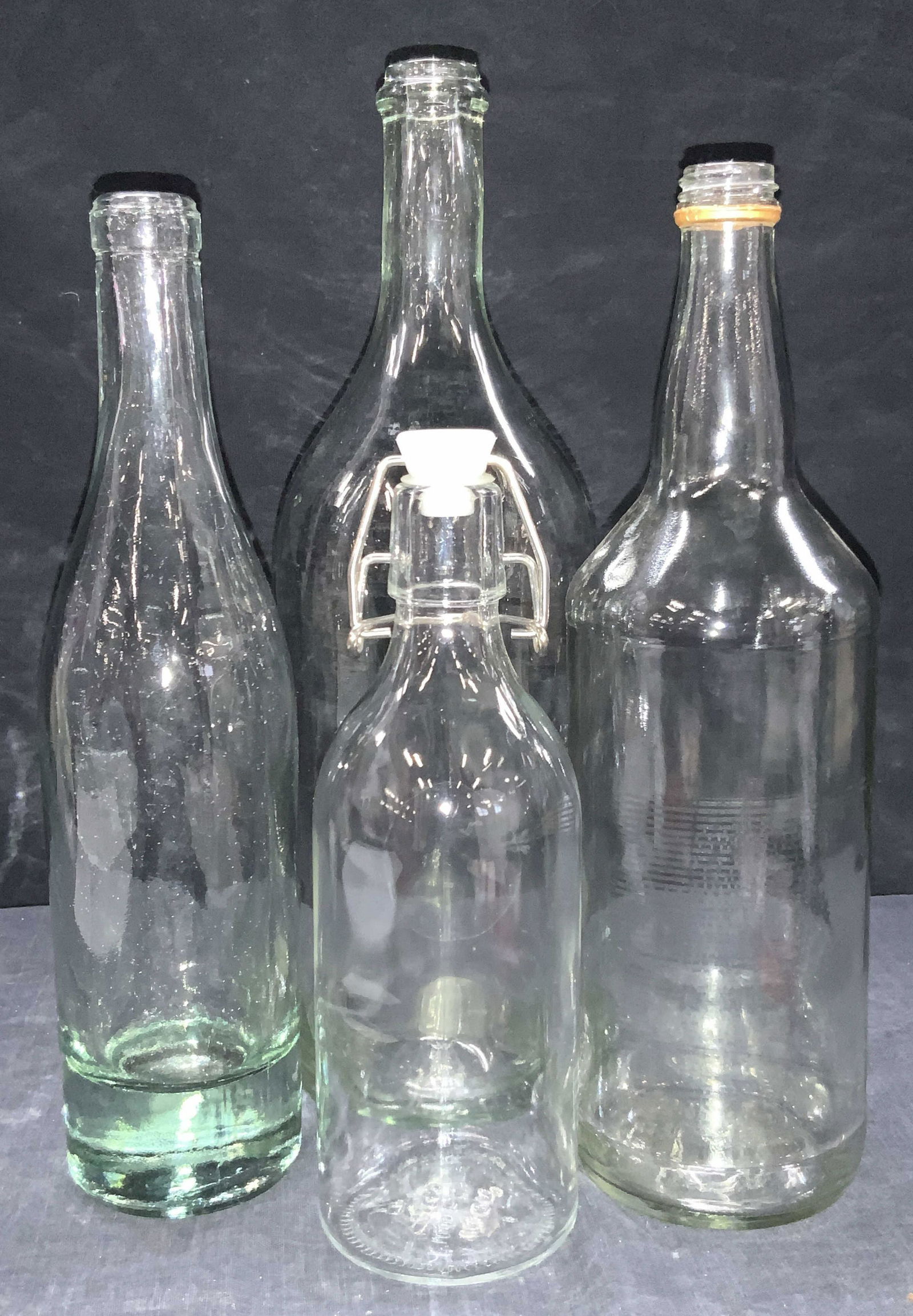 Assorted Sized Glass Bottles (1 of 9)
