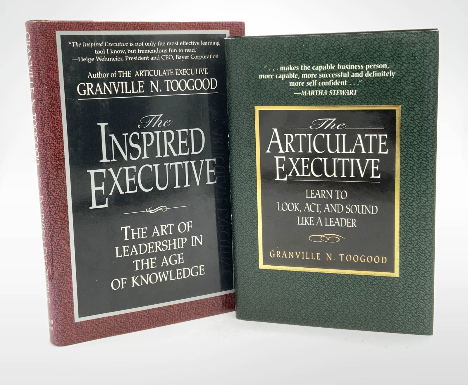 Signed & Dedicated Pair Executive Leader Books (1 of 7)