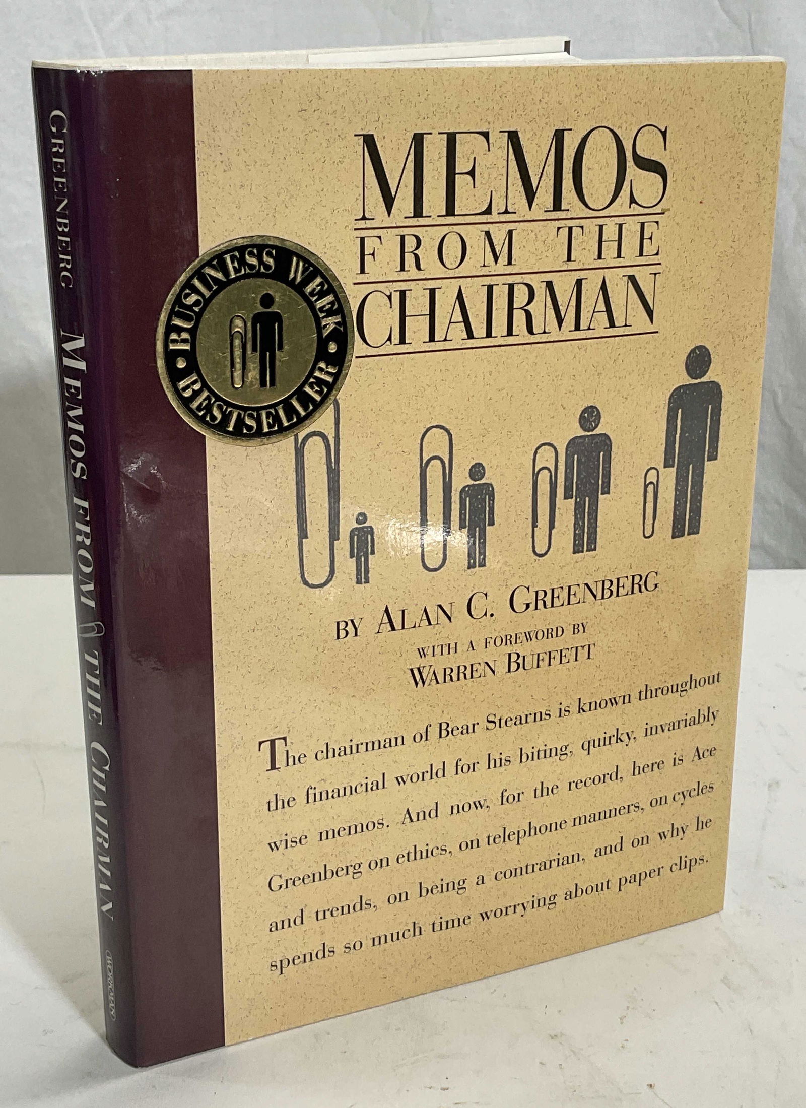 Signed Book, MEMOS FROM THE CHAIRMAN, Copr. 1996 (1 of 8)