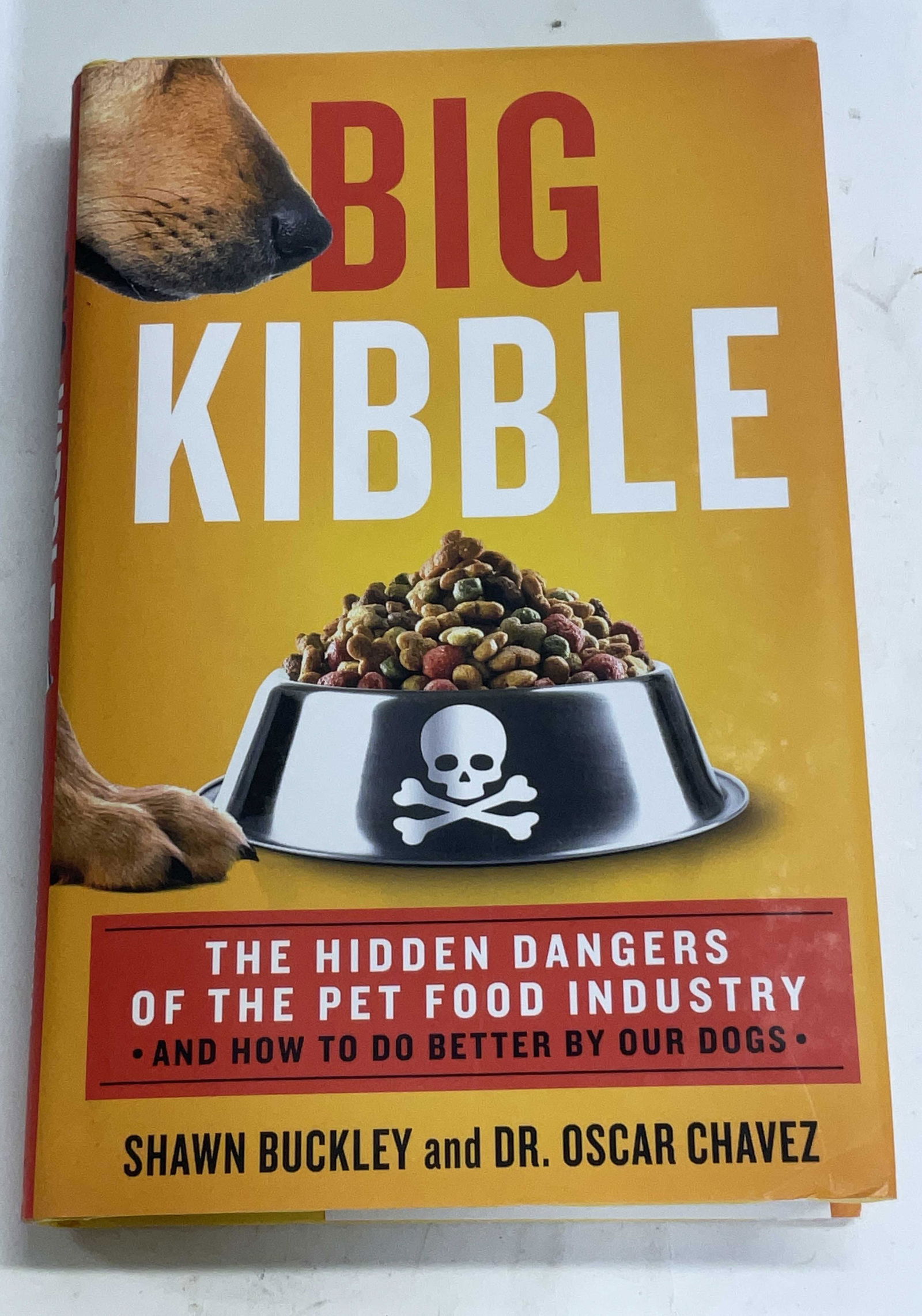 Signed Book, BIG KIBBLE, Copr 2020 (1 of 8)