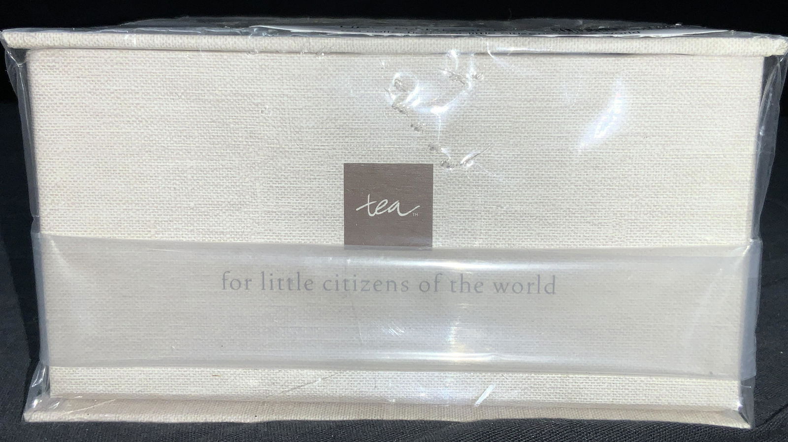 TEA 0-3 Month Baby Clothing Gift Box, NIB: New in box, never opened, not examined outside of box. Box set of clothing for 0-3 month olds. Comes with 1 Wrap jacket and 1 pair of pants. Marked Tea on the front. Box is approximately 6 x 6 x 3.25