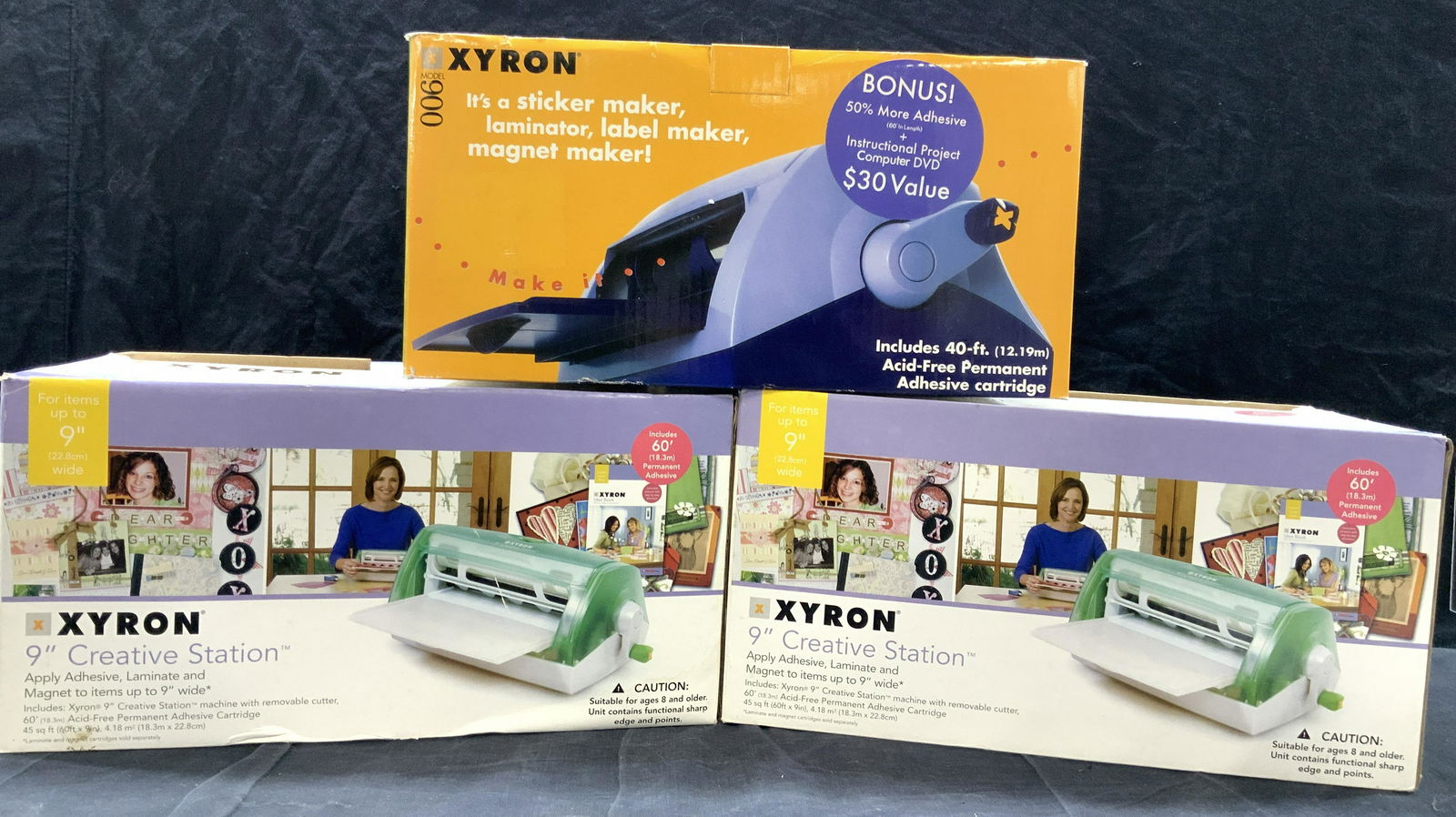 3 XRYON Sticker & Magnet Maker Machines (1 of 7)