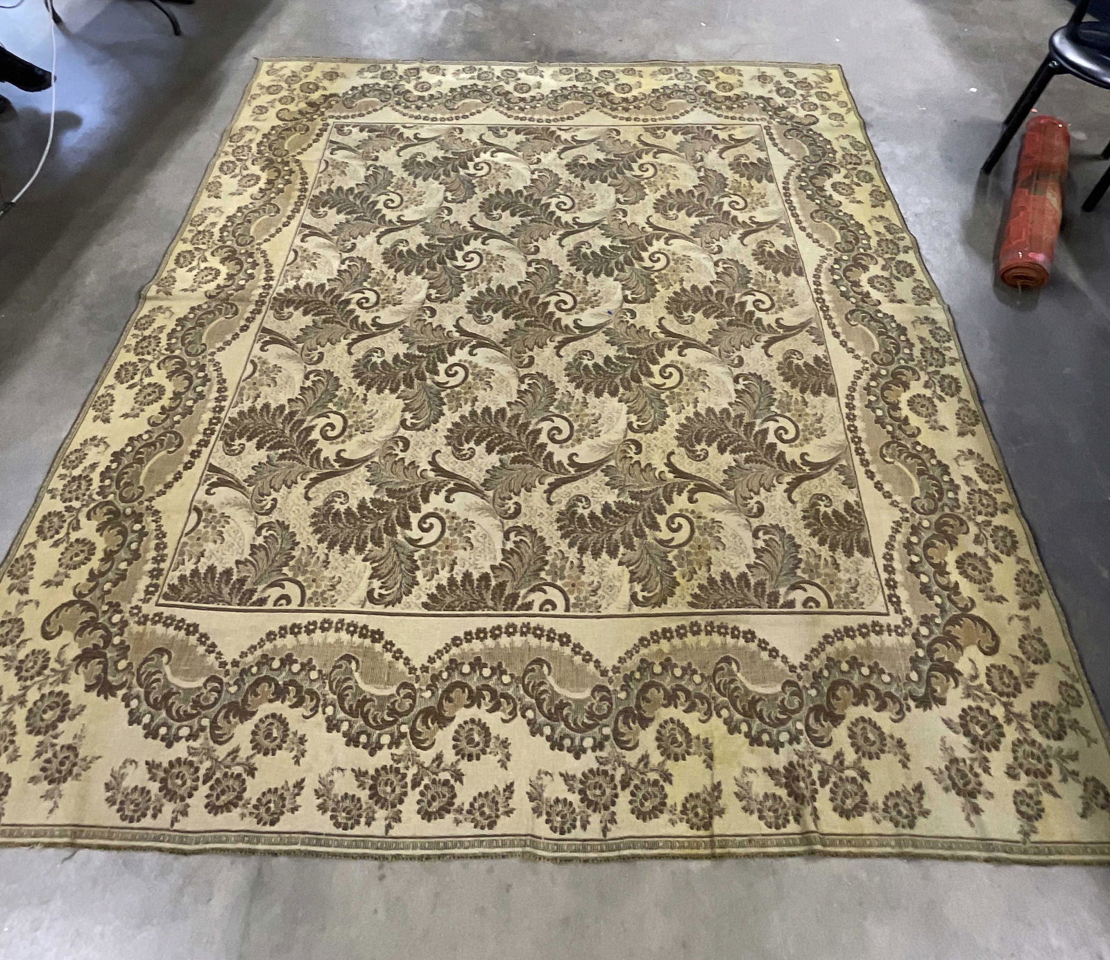 Vintage Ingrain Edwardian Loomed Area Rug (1 of 10)