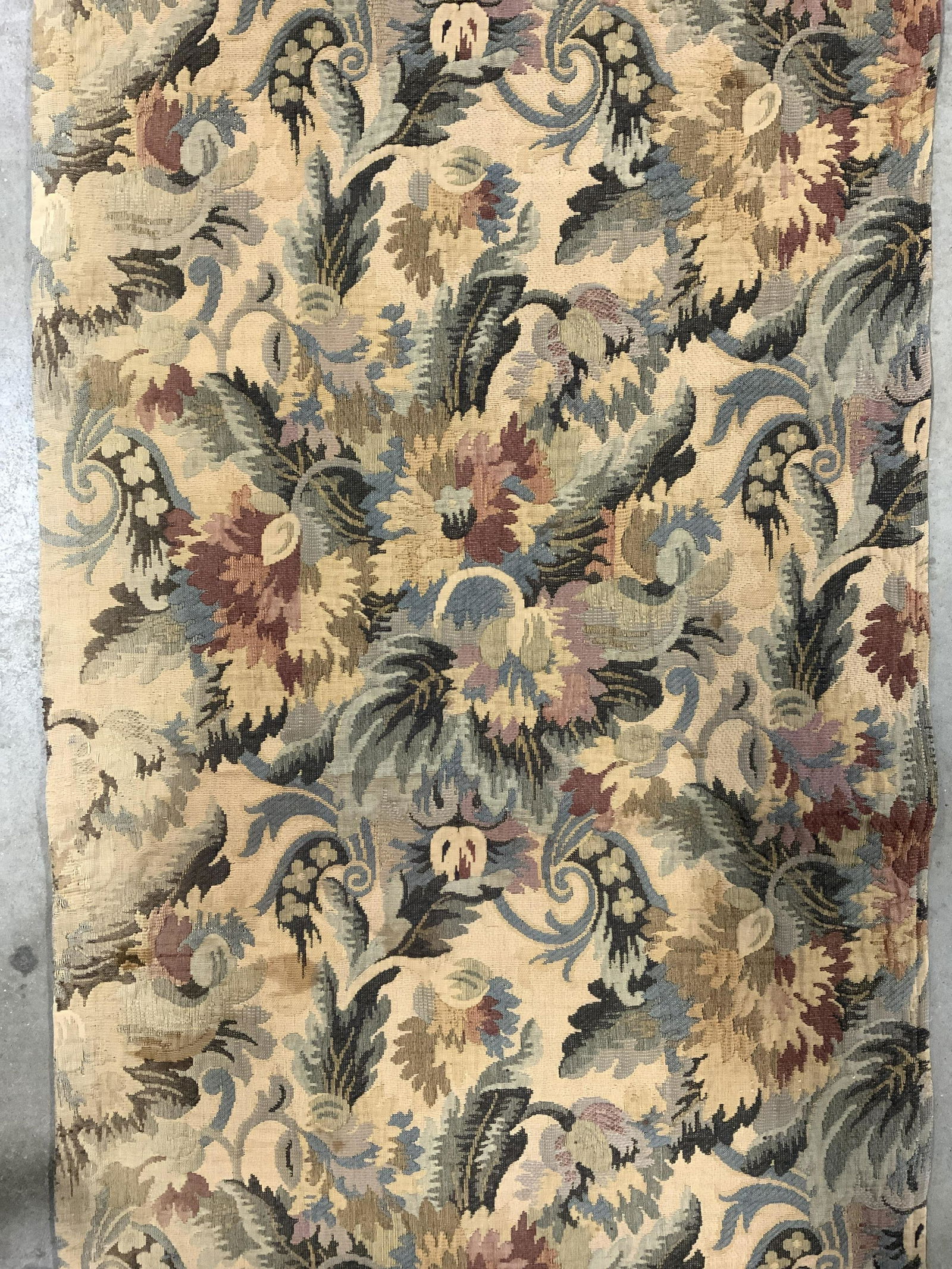 Vintage Floral Detailed Tapestry, textile Arts (1 of 10)