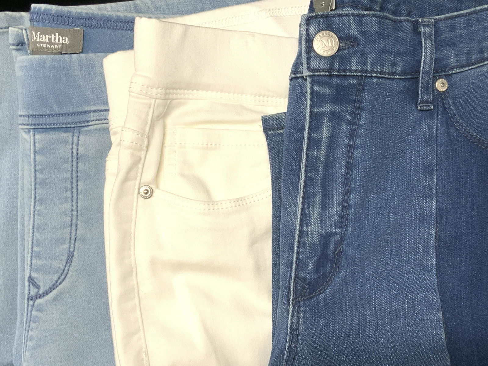 MARTHA STEWART Lot Of 3 Jeans NWT (1 of 13)