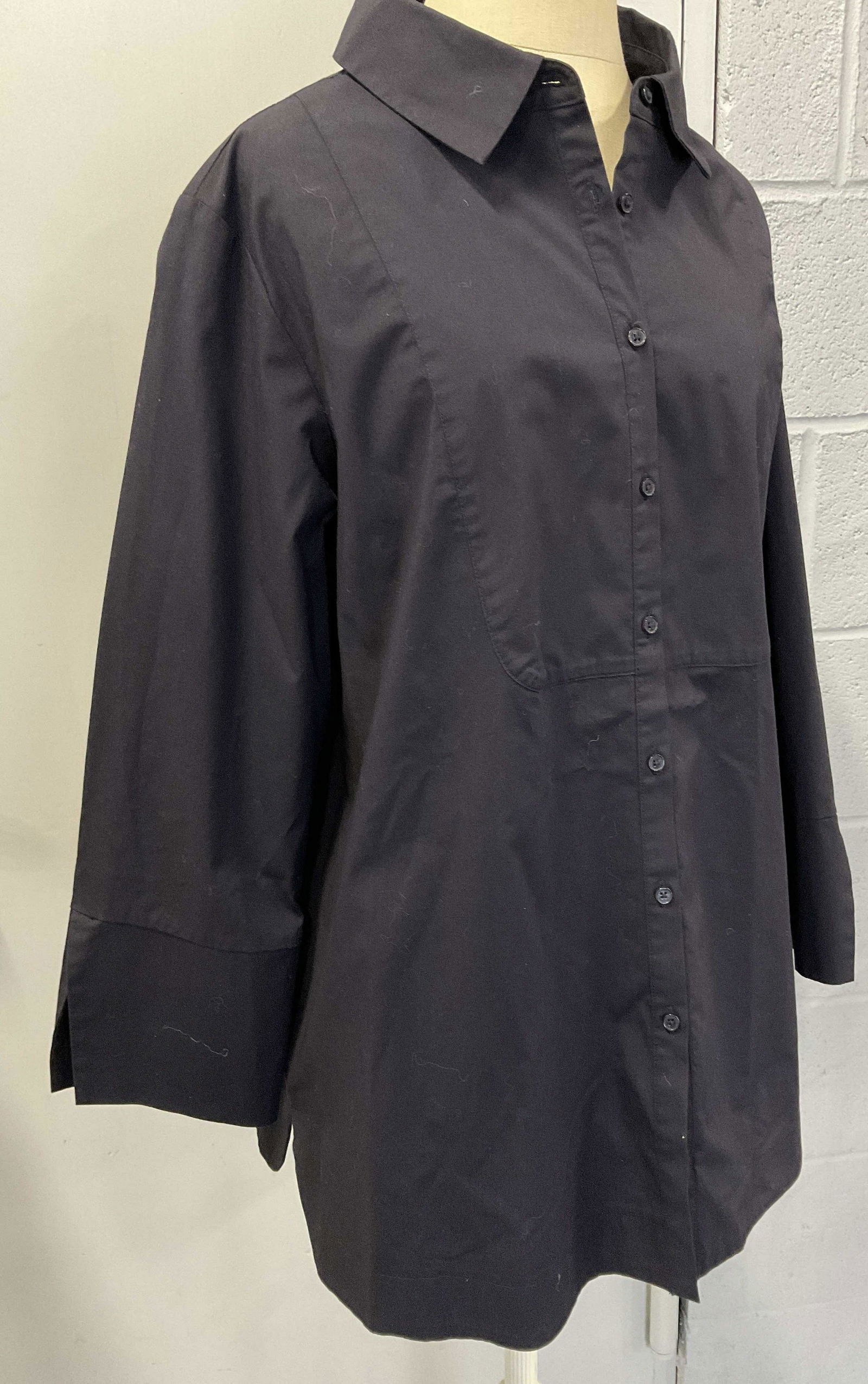 Martha Stewart Blue Blouse (1 of 8)