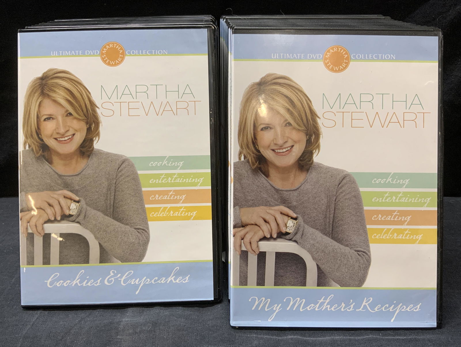 Martha Stewart Cooking Recipe Set of 30 DVDS (1 of 4)