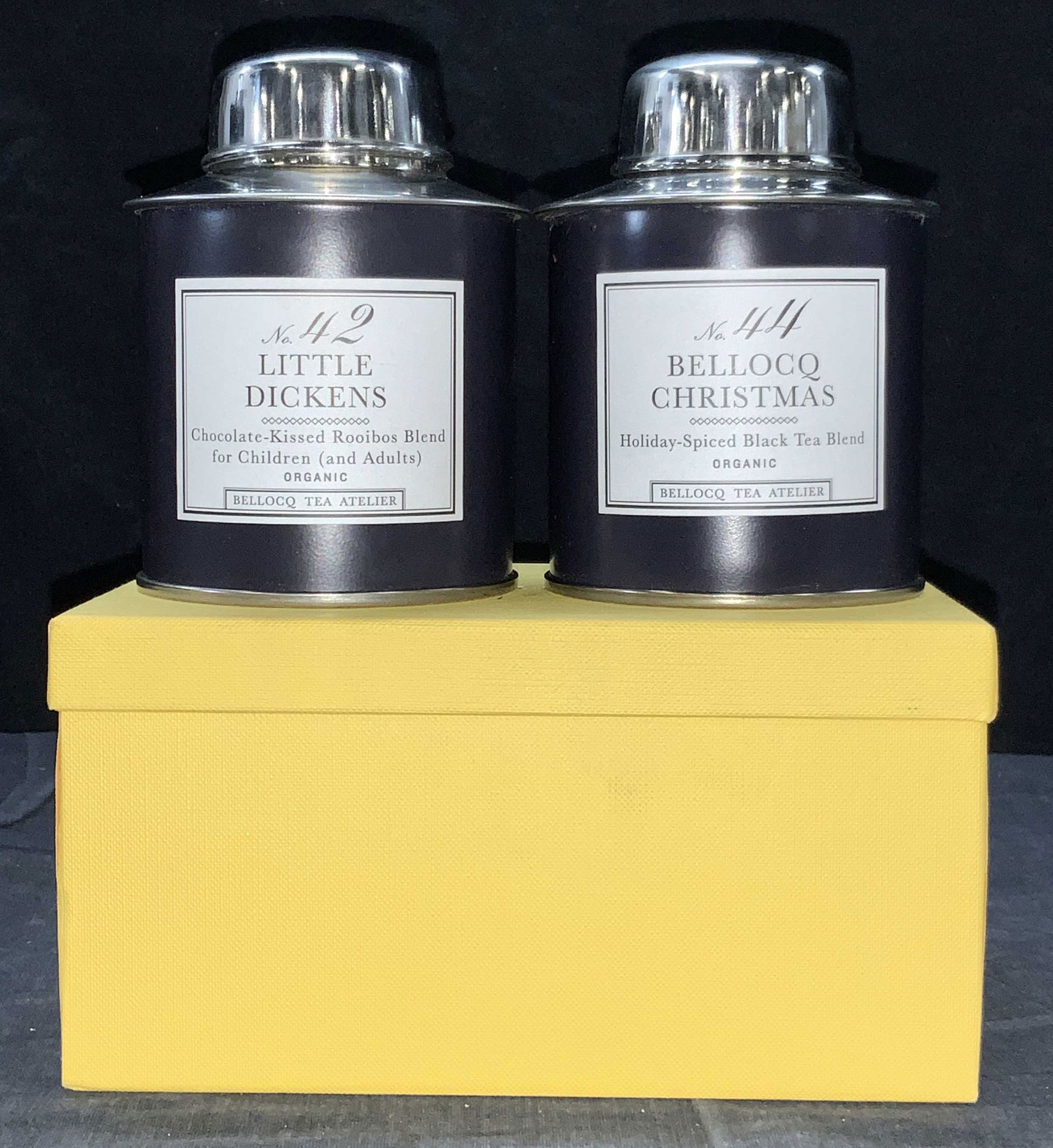 BELLOCQ Box Of Tea Tins (1 of 7)