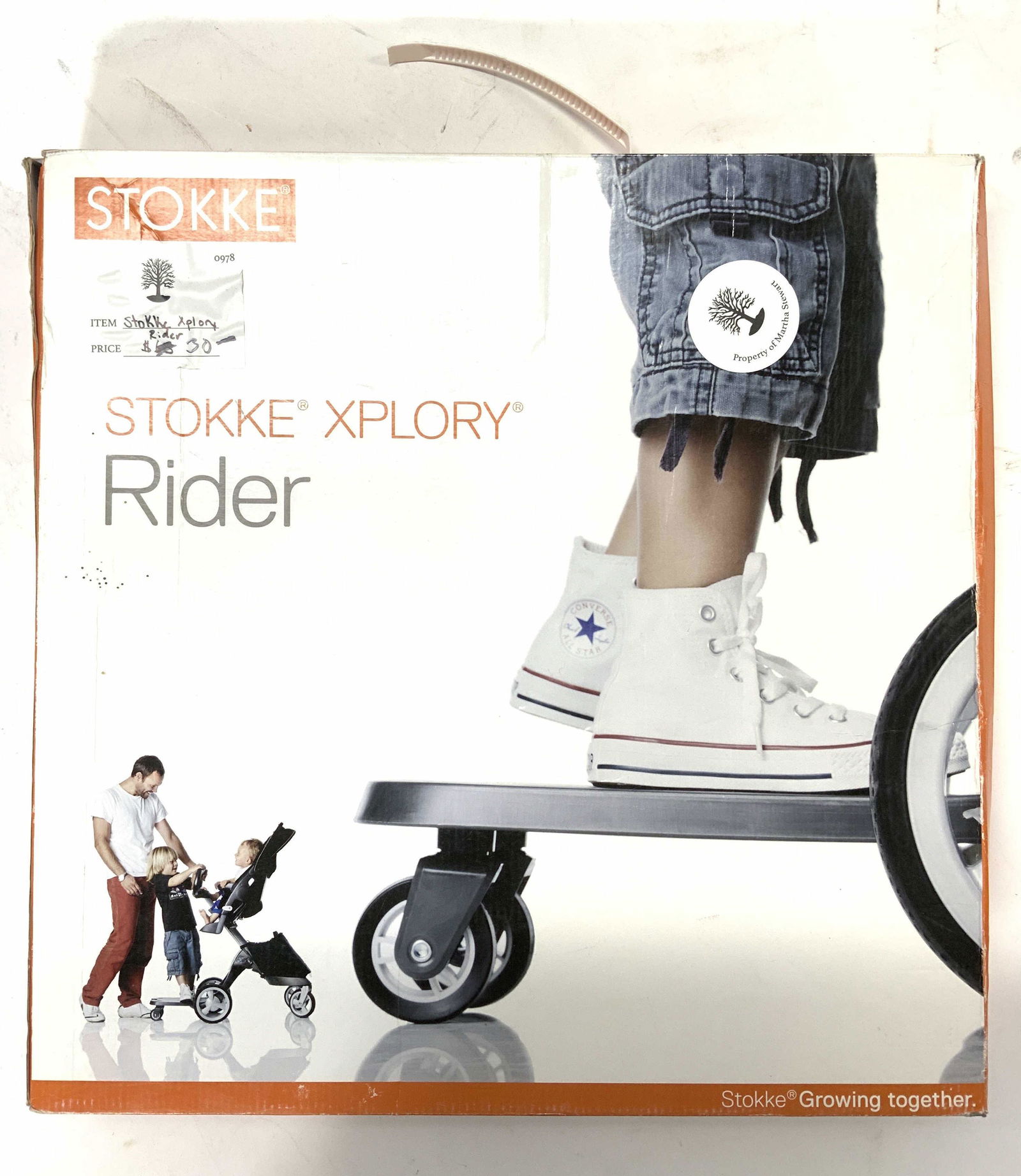STOKKE XPLORY RIDER Wheeled Platform In Box (1 of 9)