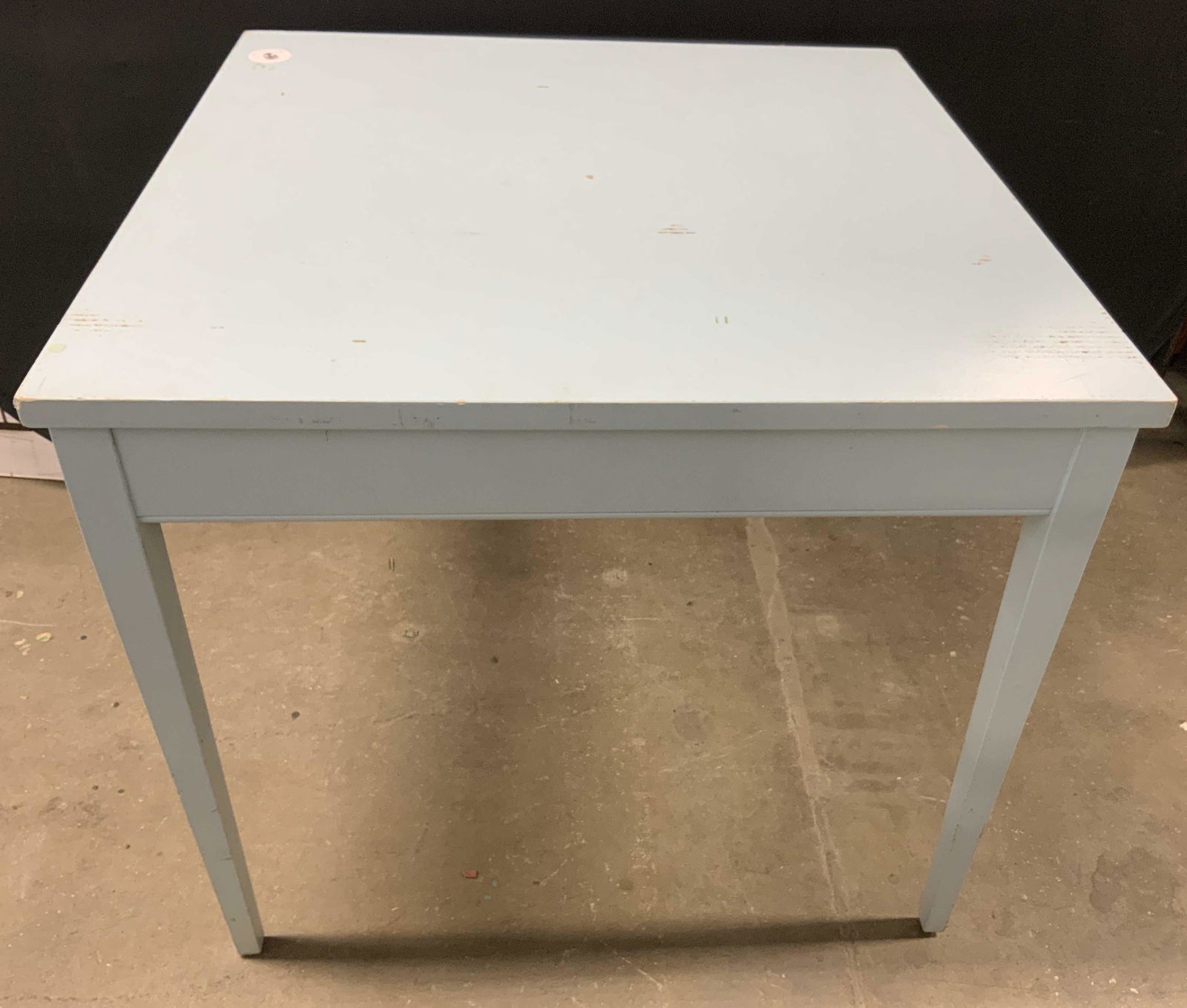 MARTHA STEWART LIVING Blue Toned Square Table (1 of 9)