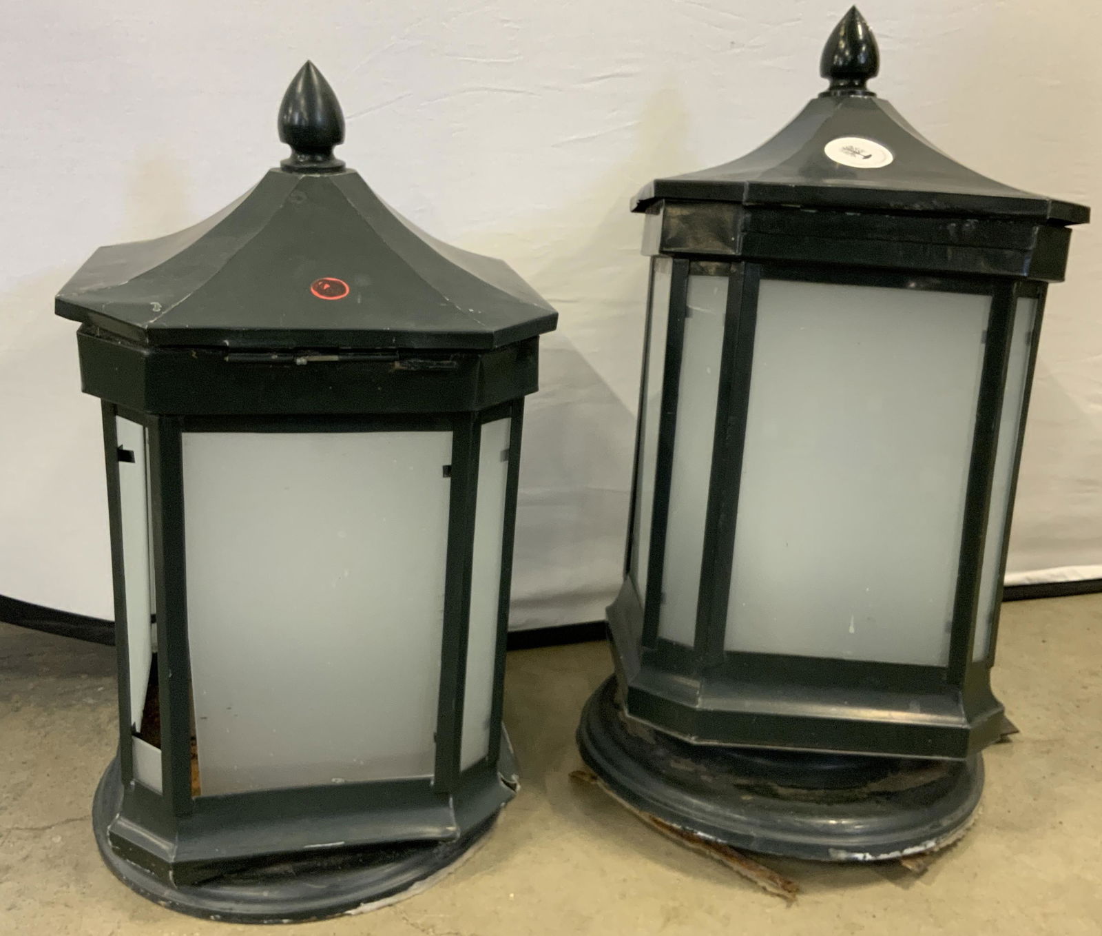 Martha By Mail Pair Blue Grey Lantern (1 of 9)