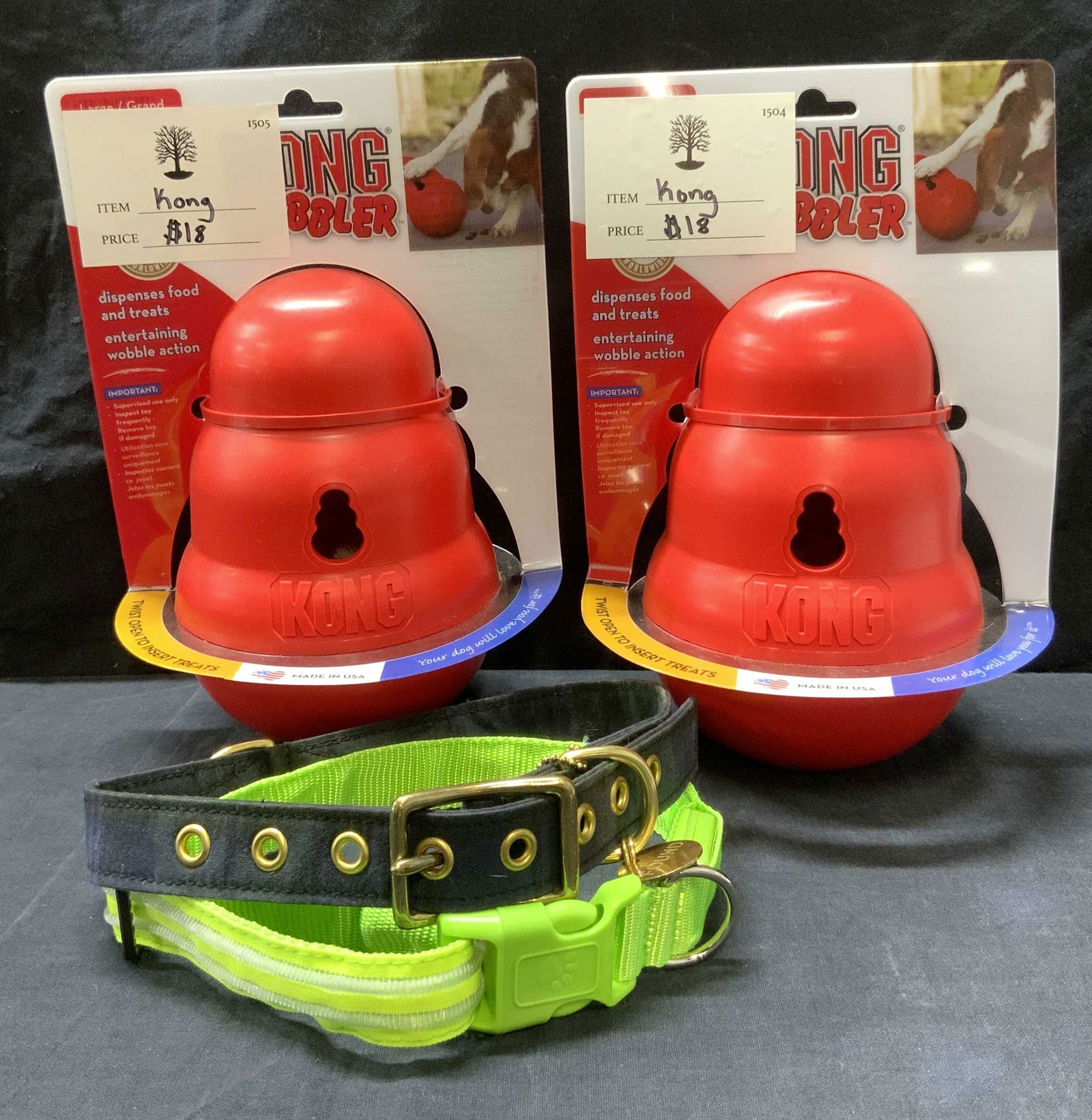 Lot of Dog Toys & Collars NWT (1 of 6)