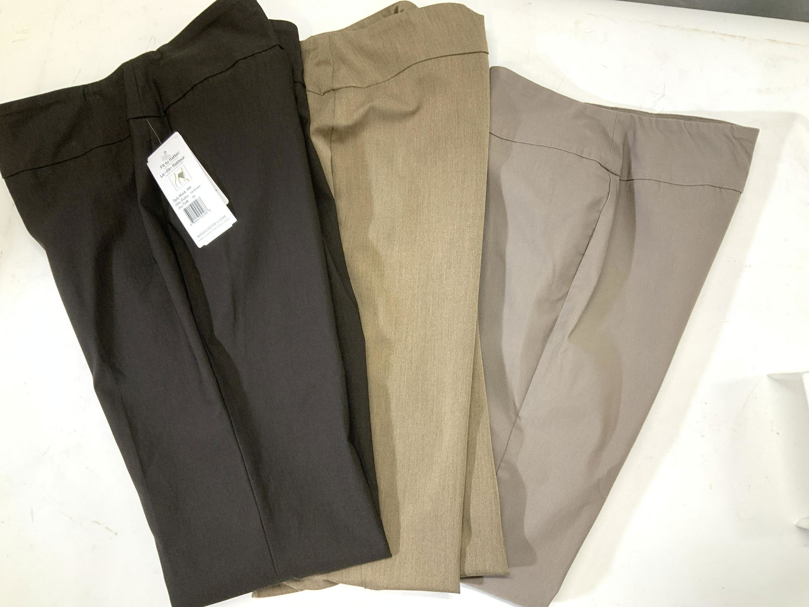 Lot 3 LISETTE MONTREAL Pants w Stretch, NWT (1 of 5)