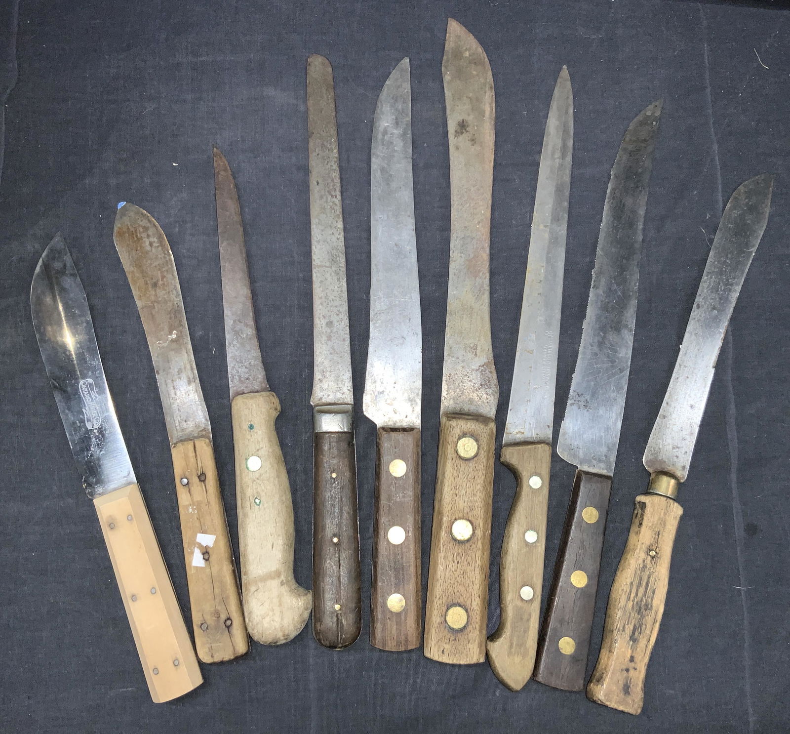 Group Lot 9 Kitchen Knives (1 of 8)