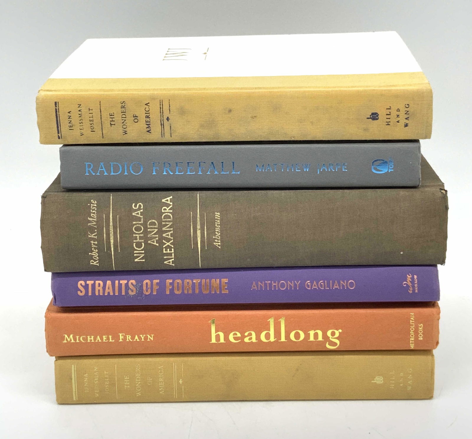 Lot of 6 Hardcover Novels (1 of 6)