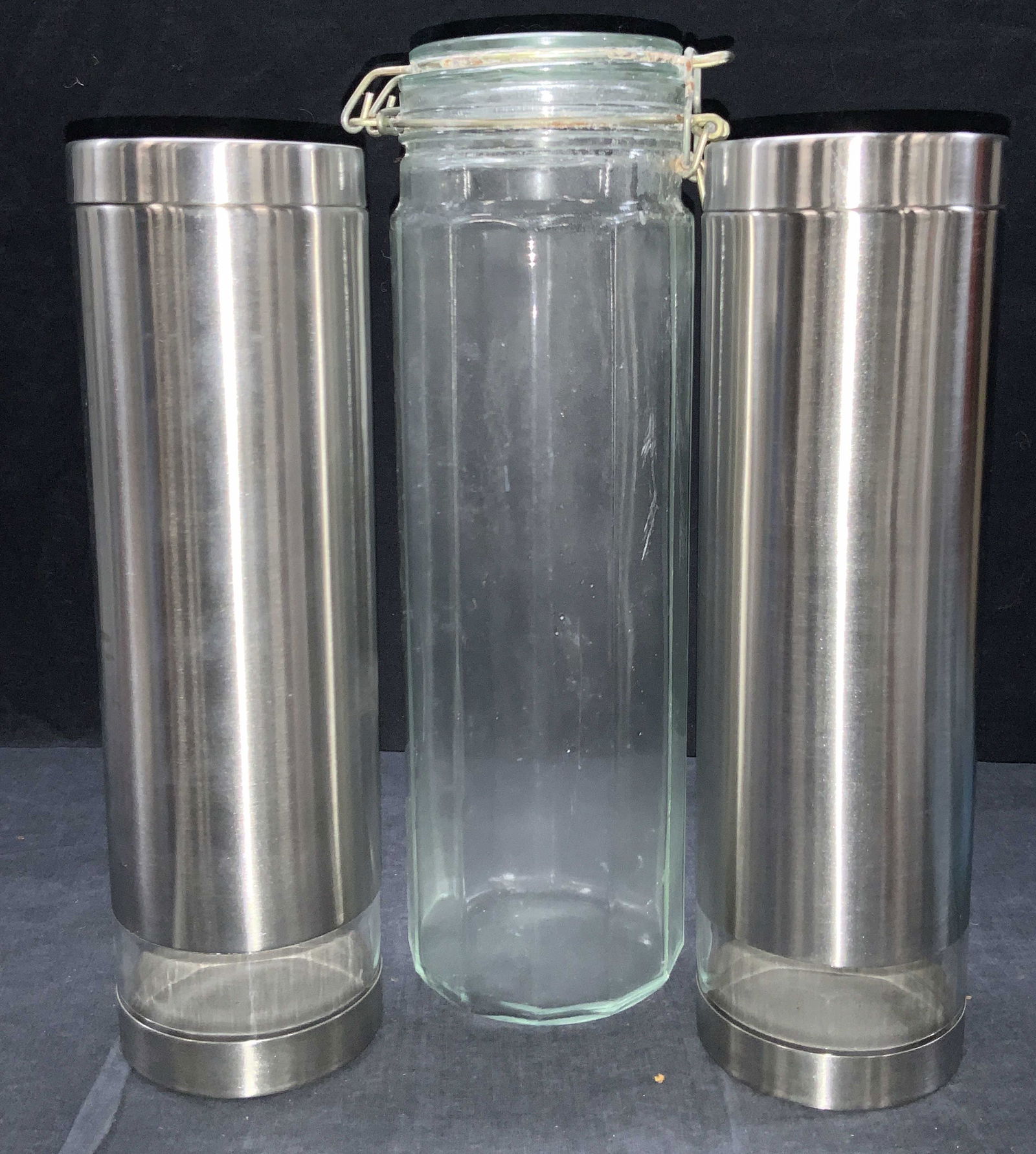 CRATE & BARREL & Glass Kitchen Containers (1 of 7)