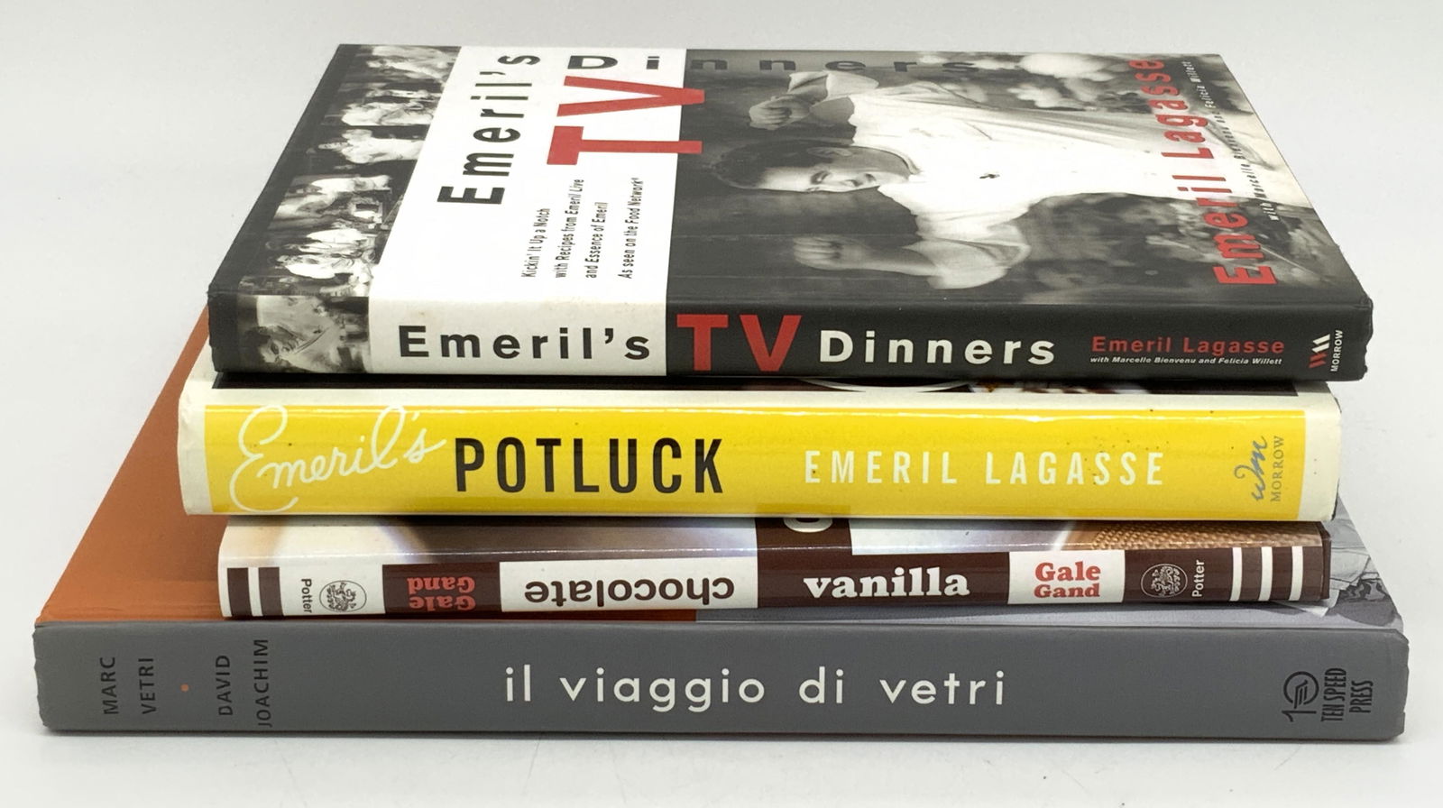 Signed & Assorted Cookbooks Lot of 4 (1 of 10)