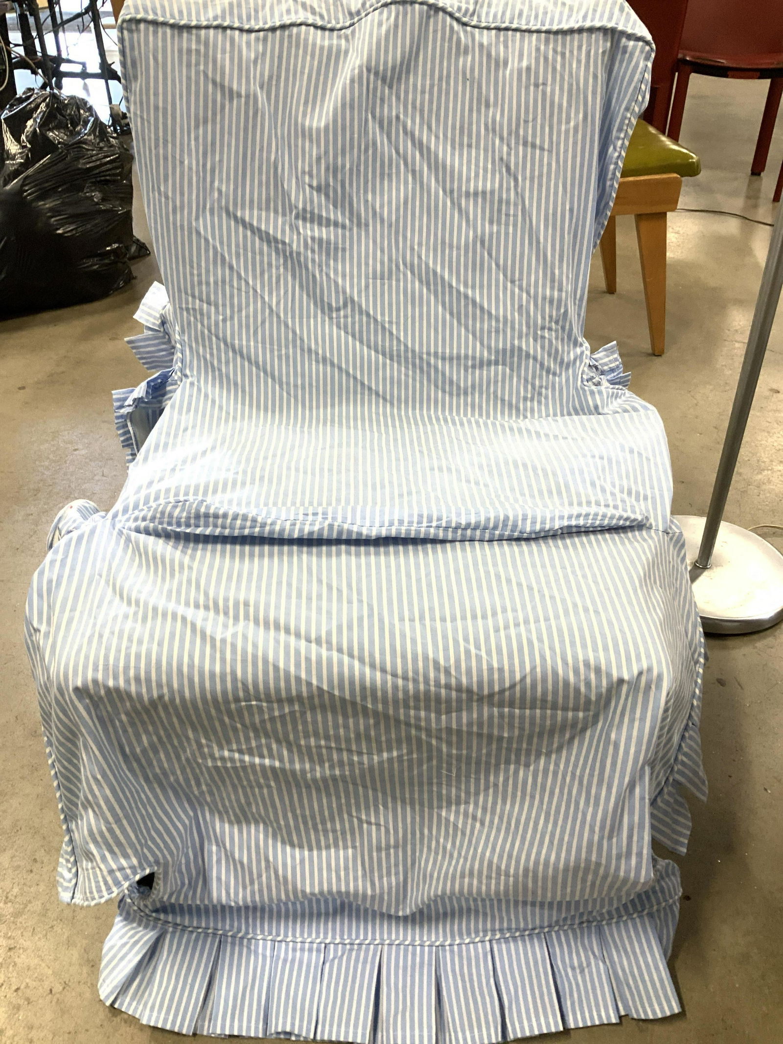 Pair Custom Made Dining Chair Cotton Covers (1 of 8)