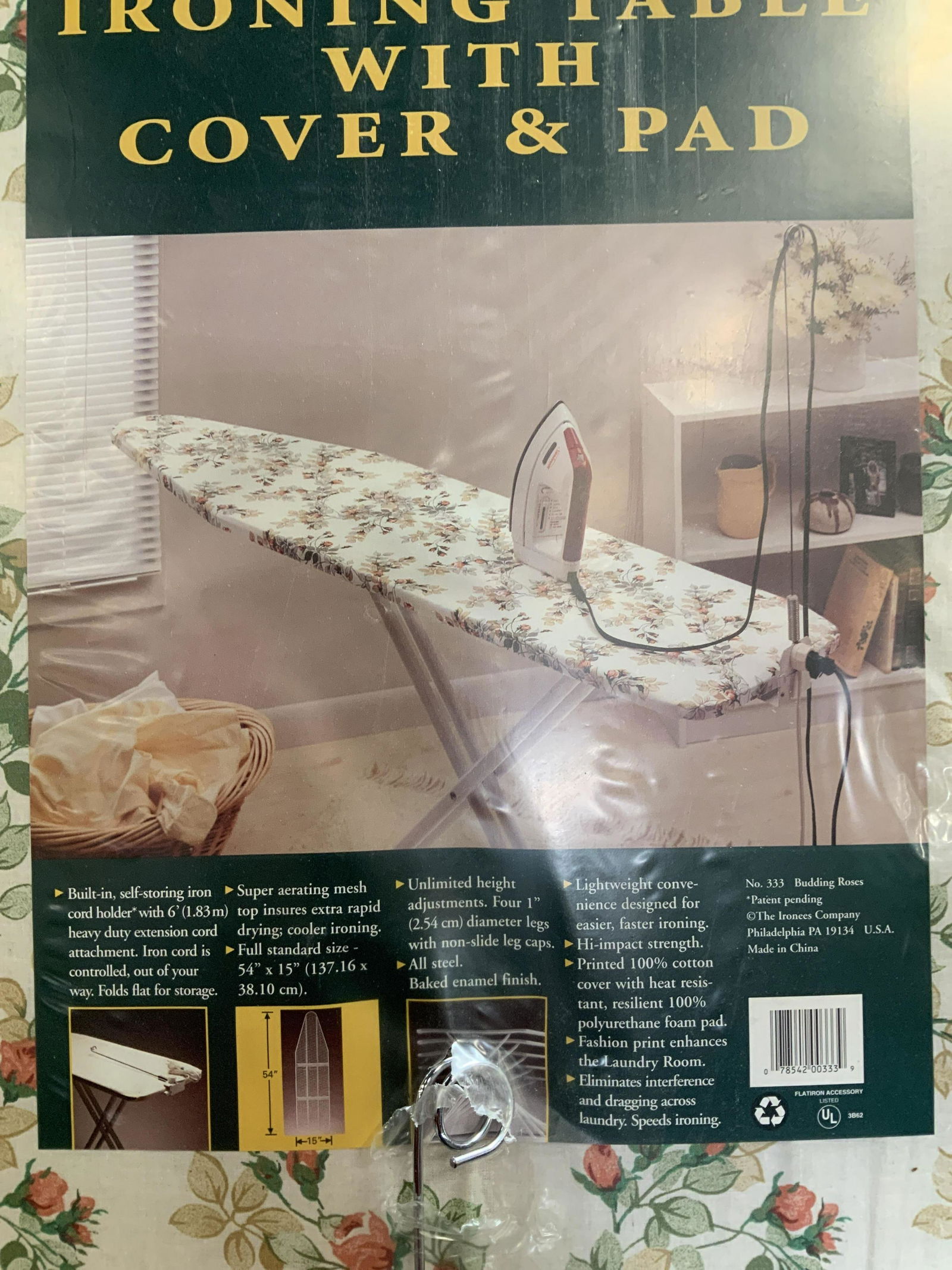 Standing Iron Table with Pad, New (1 of 5)