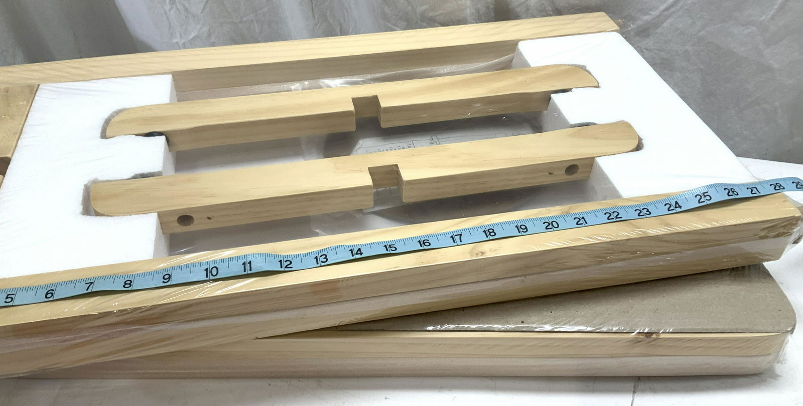 Pair Wooden Floor Stands, 28 in. Ht , new (1 of 5)