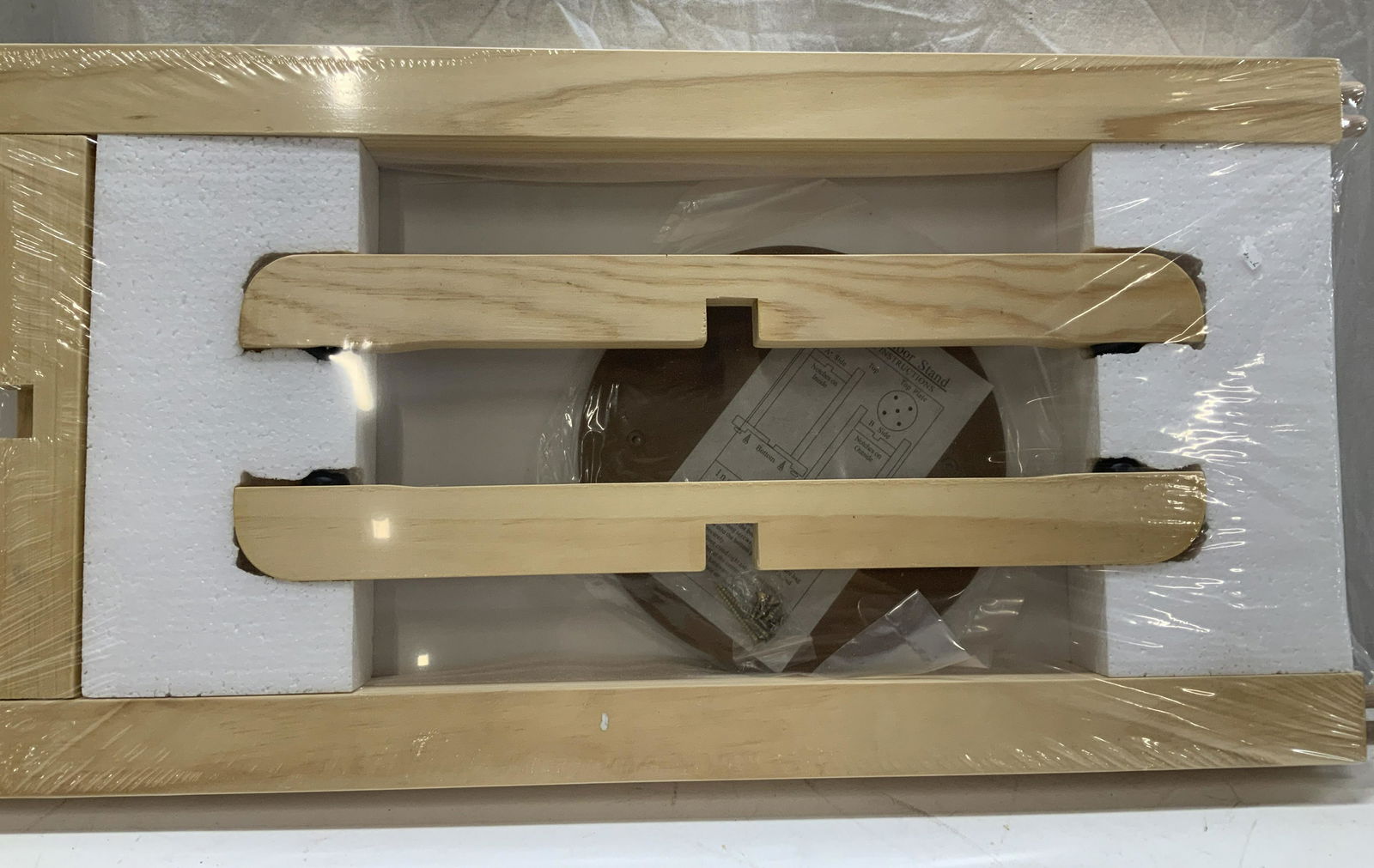 Wooden Floor Stand, New 28 in. Ht, new (1 of 5)