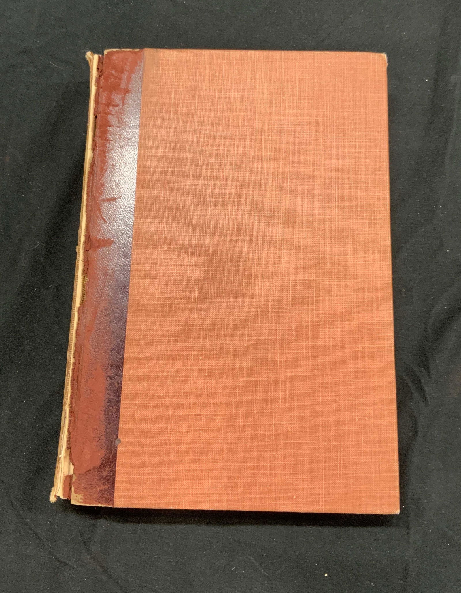 Signed Two Years Before the Mast: Signed hardcover copy of Two Years Before the Mast by Richard Henry Dana, Jr. Signed ANDREW STEWART 1954 on flyleaf. Significant wear to cover and spine, signed page is torn, front cover is separated