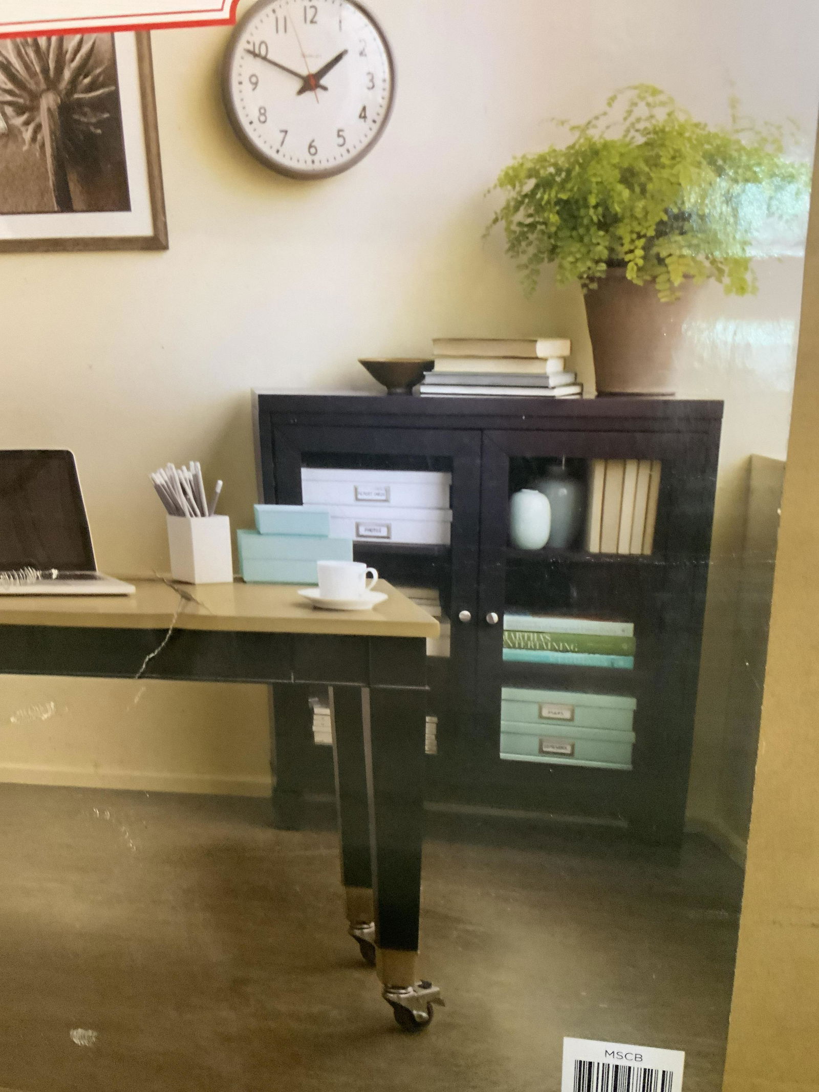 MARTHA STEWART HOME OFFICE Chase Bookcase NIB: MARTHA STEWART HOME OFFICE Chase Bookcase, NEW OLD STOCK, from Martha Stewarts Line with Staples, measures 36 1/4 x 15 x 40 1/2 inches, Property of Martha Stewart Katonah, N.Y. Estate. Martha Stewart,