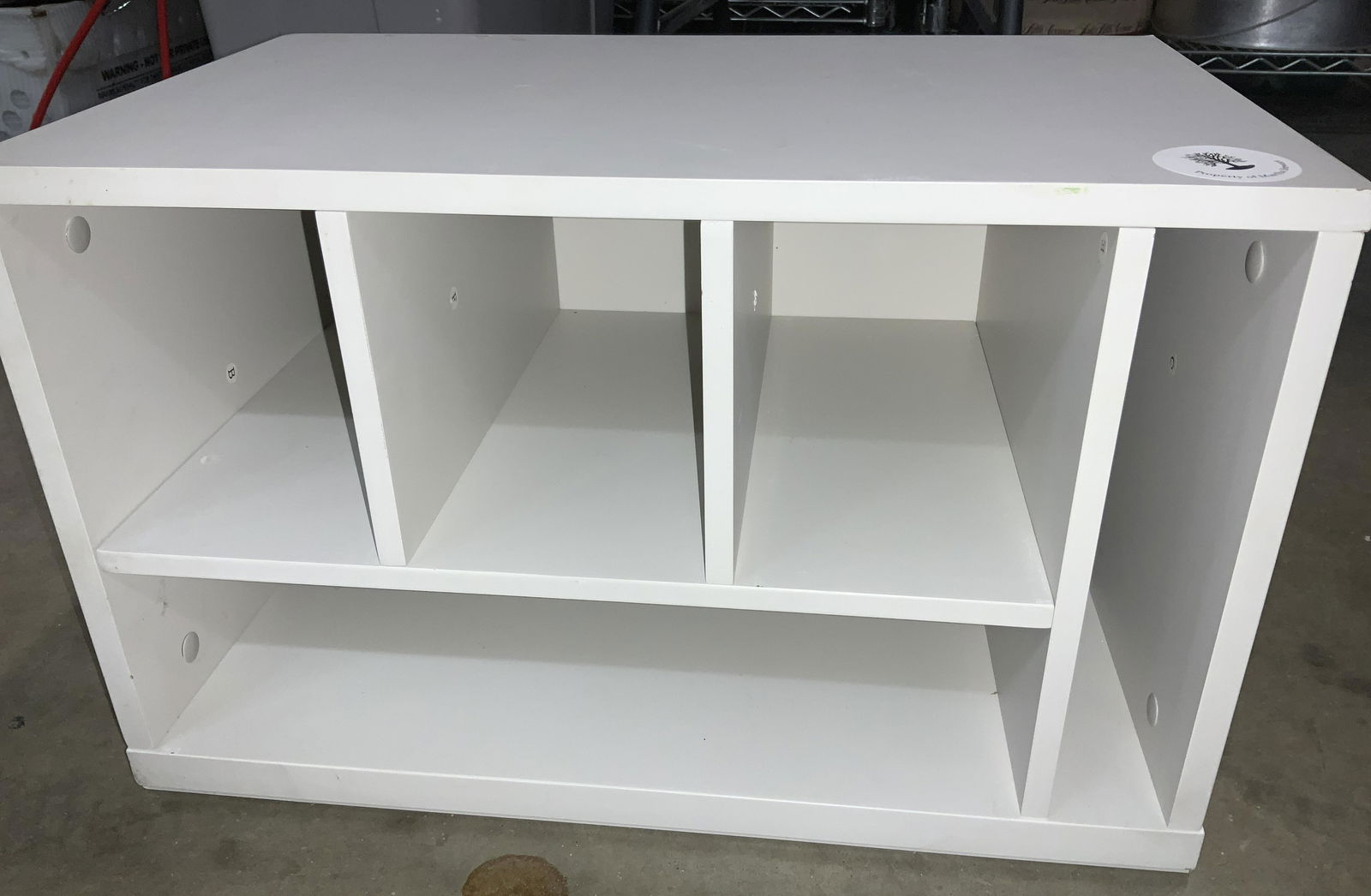 Tabletop Laminate Wood Sectional Mail Sorter Box (1 of 8)