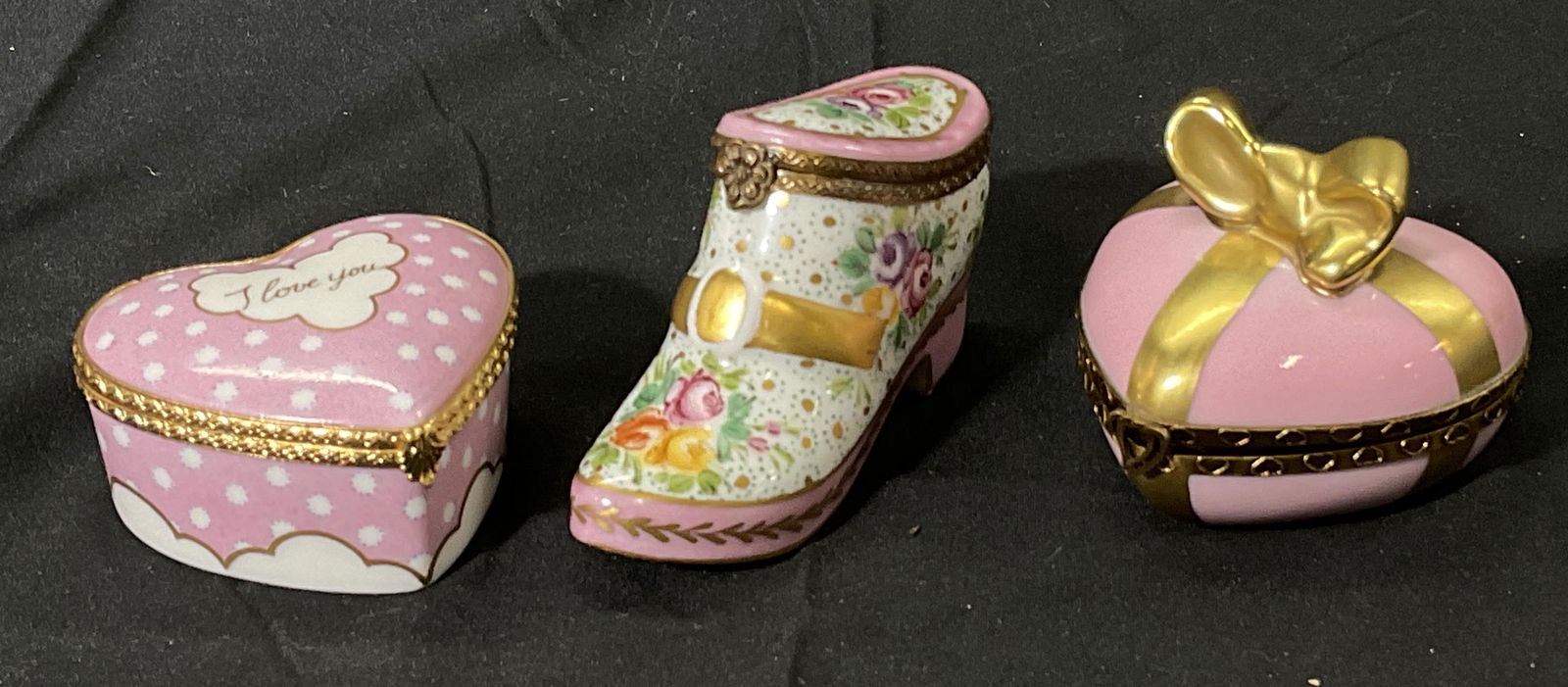 Hand Painted Tiffany & Co. & LIMOGES Pill Boxes (1 of 7)