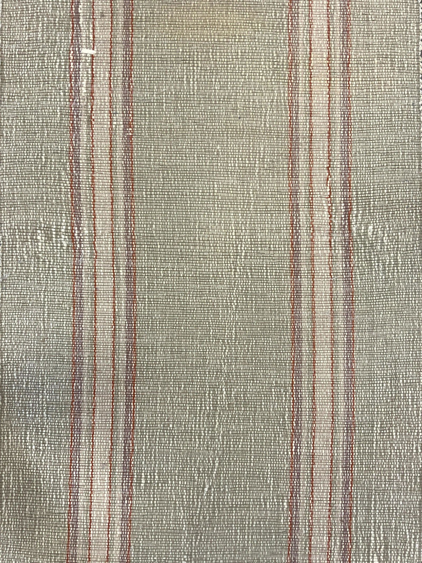 Striped Hooked Rag Rug Runner (1 of 8)