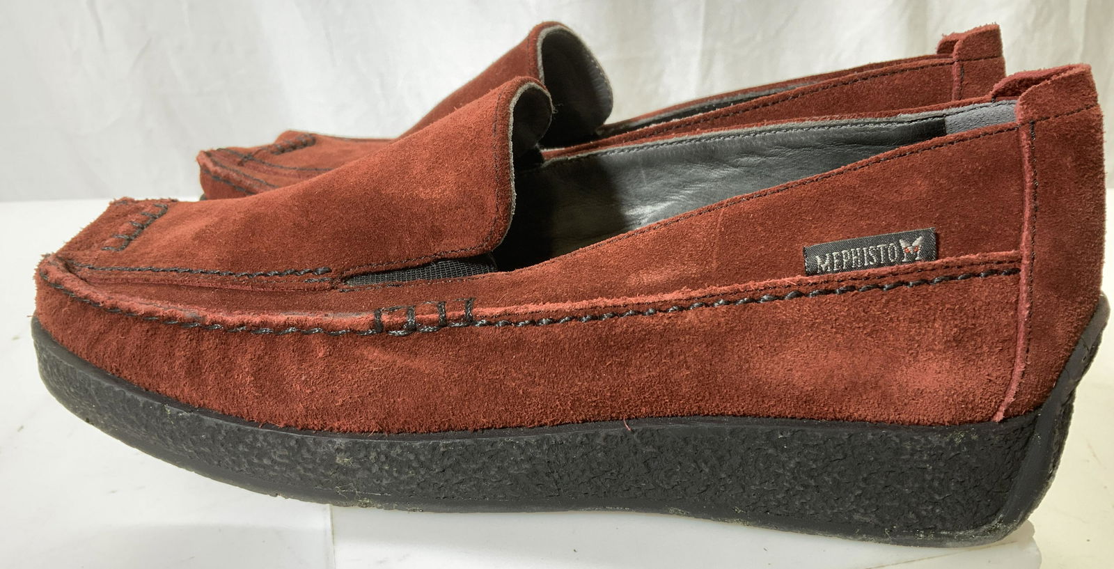 MEPHISTO Air Relax Suede Moccasin Shoes (1 of 6)