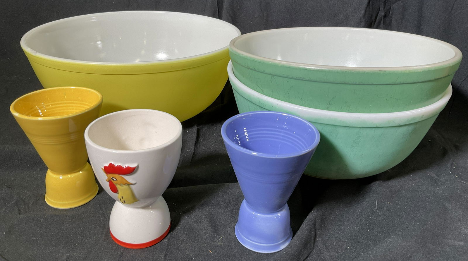 Lot 6 Vintage Glass Wear, PYREX, USA (1 of 8)